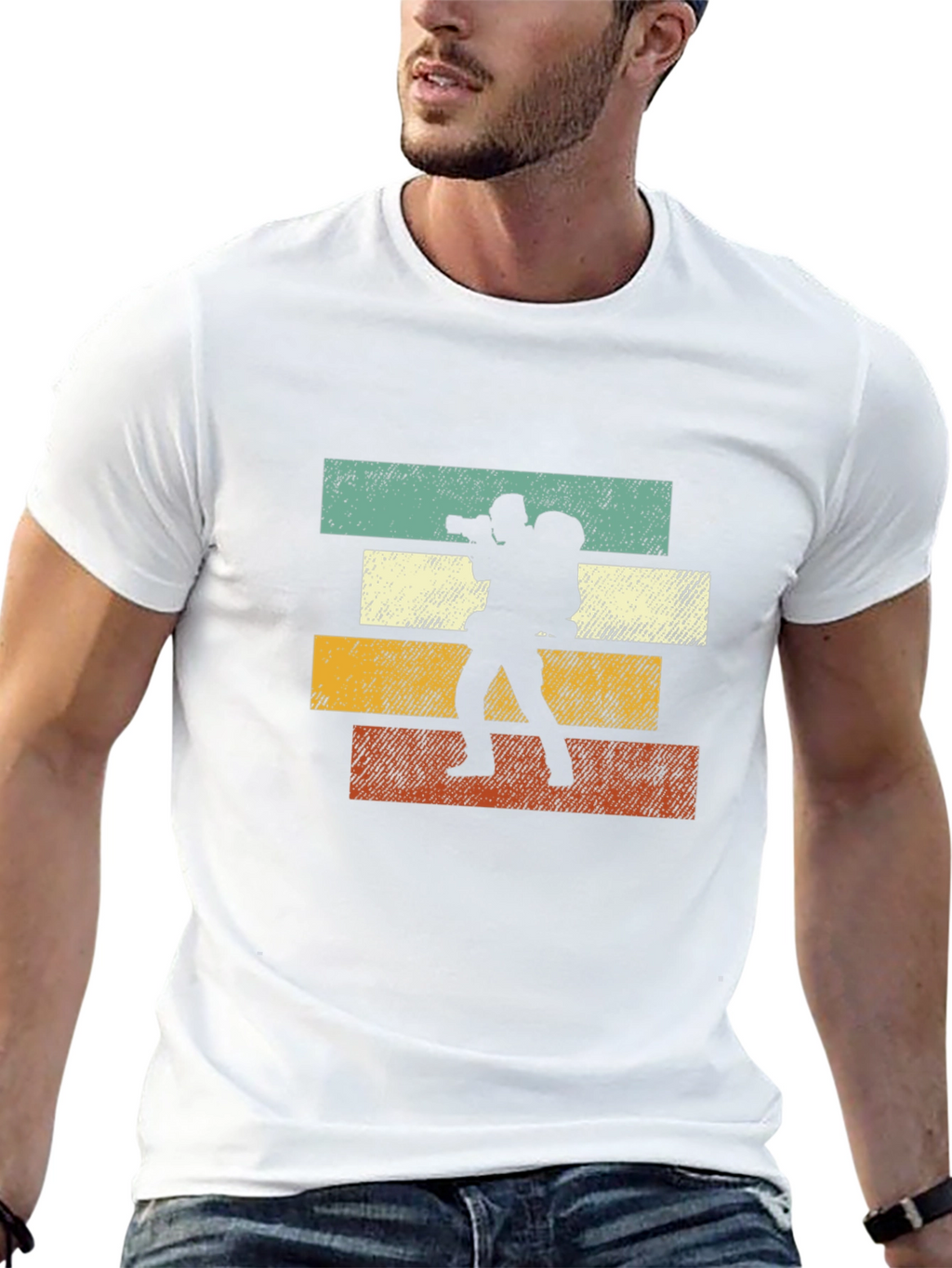Retro Photographer Graphic T-Shirt