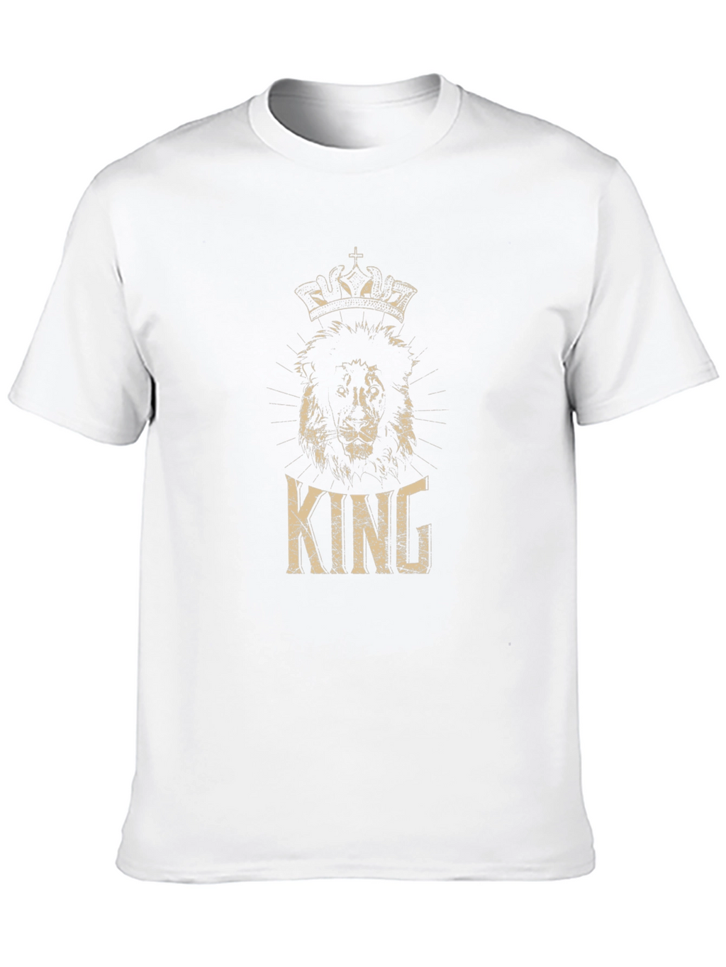 King Lion Graphic Tee - Mens Black T-Shirt