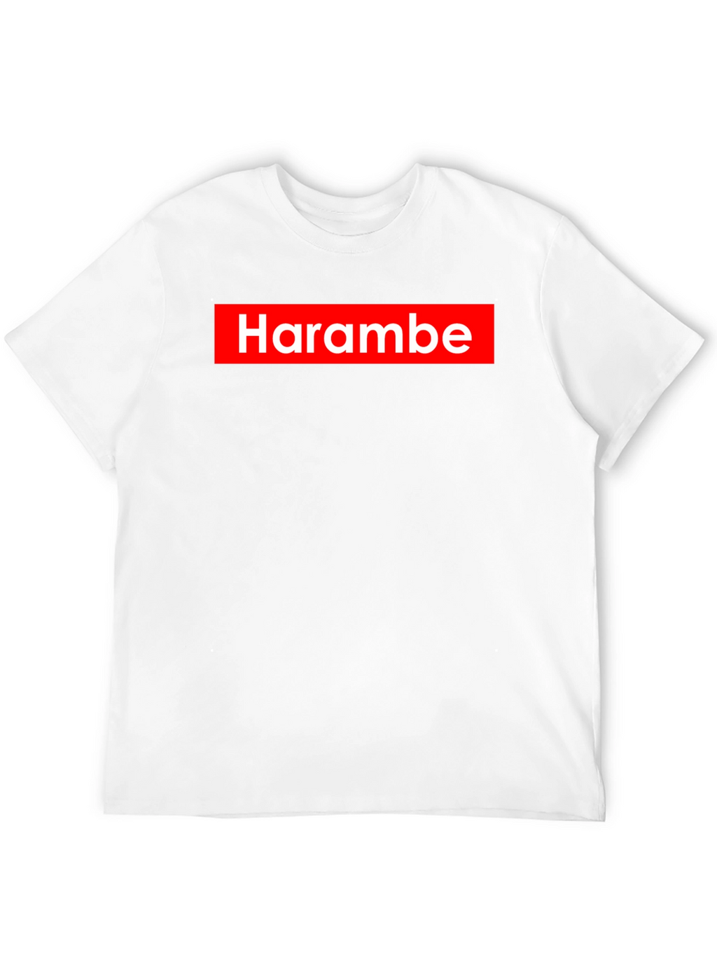 Harambe Graphic Print T-Shirt - Supreme Style