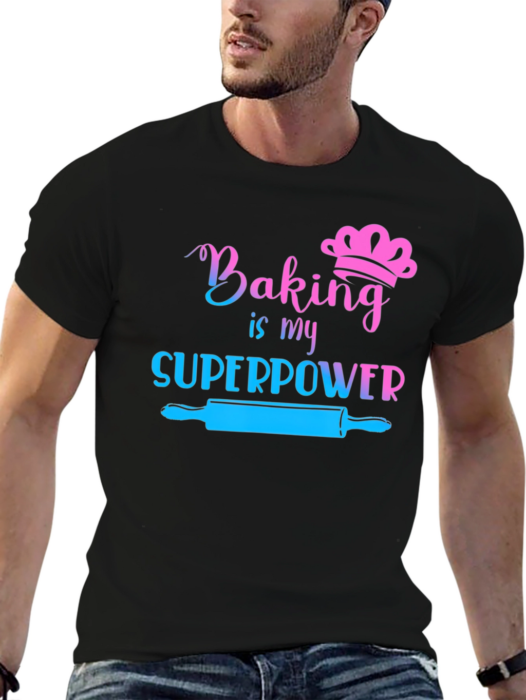 Baking is My Superpower Graphic Tee