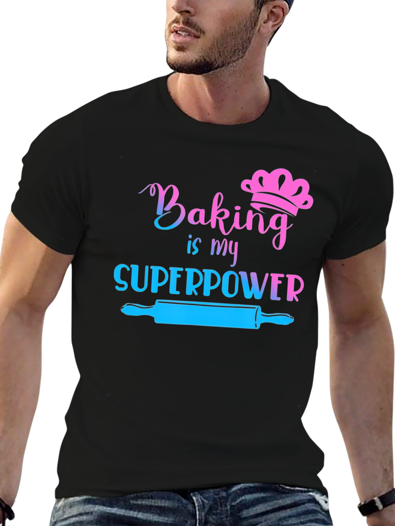 Baking is My Superpower Graphic Tee