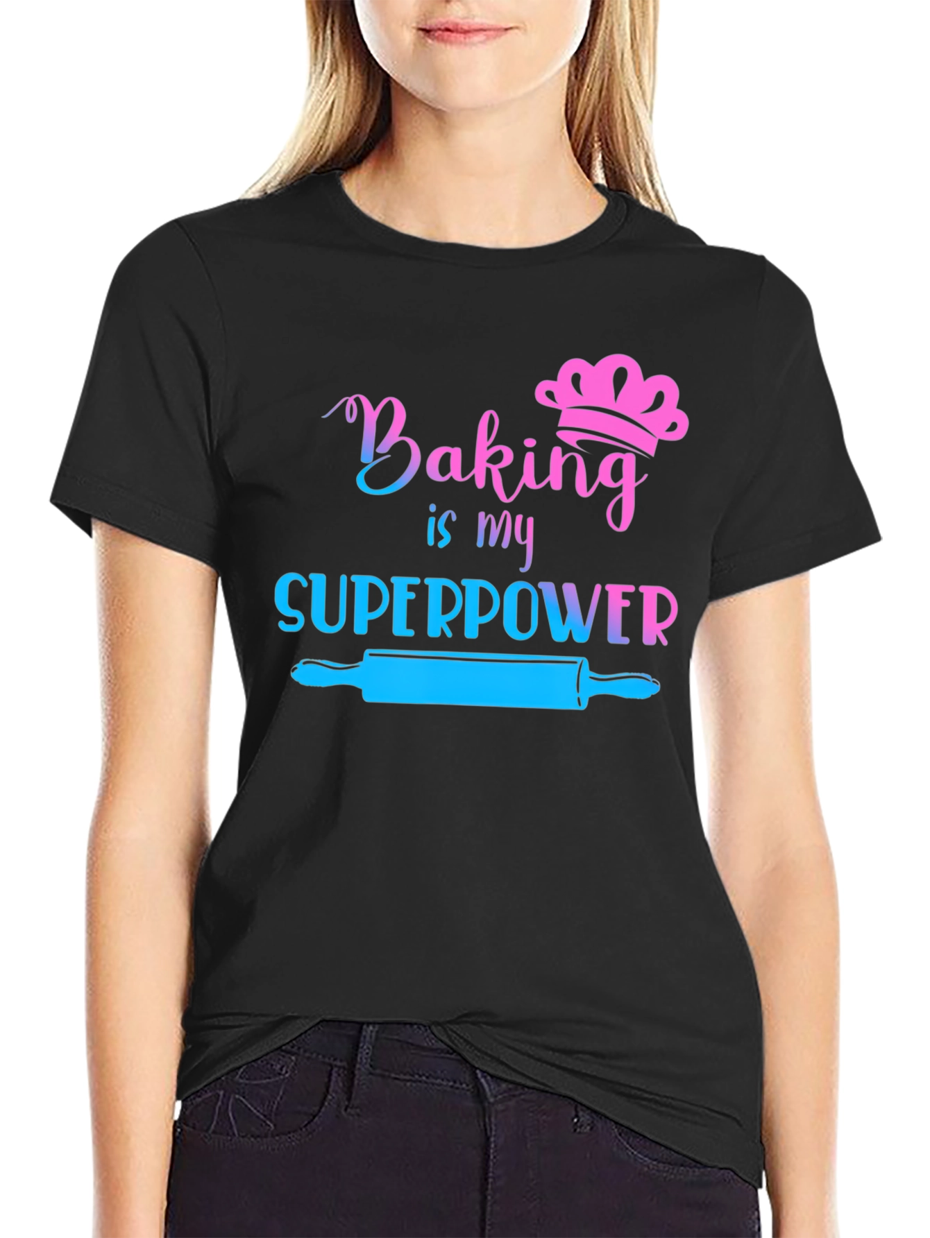 Baking is My Superpower Graphic Tee