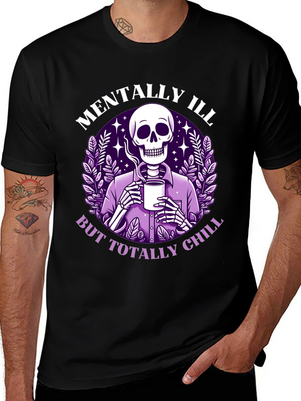 Mentally Ill But Totally Chill T-Shirt