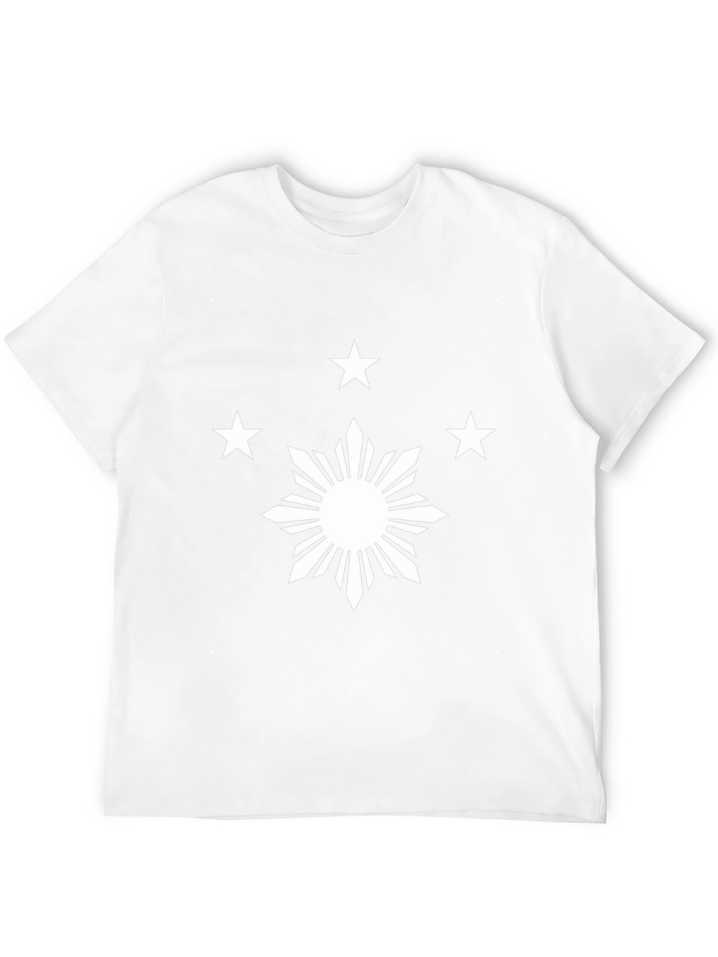 Philippine Sun & Stars Black Graphic Tee