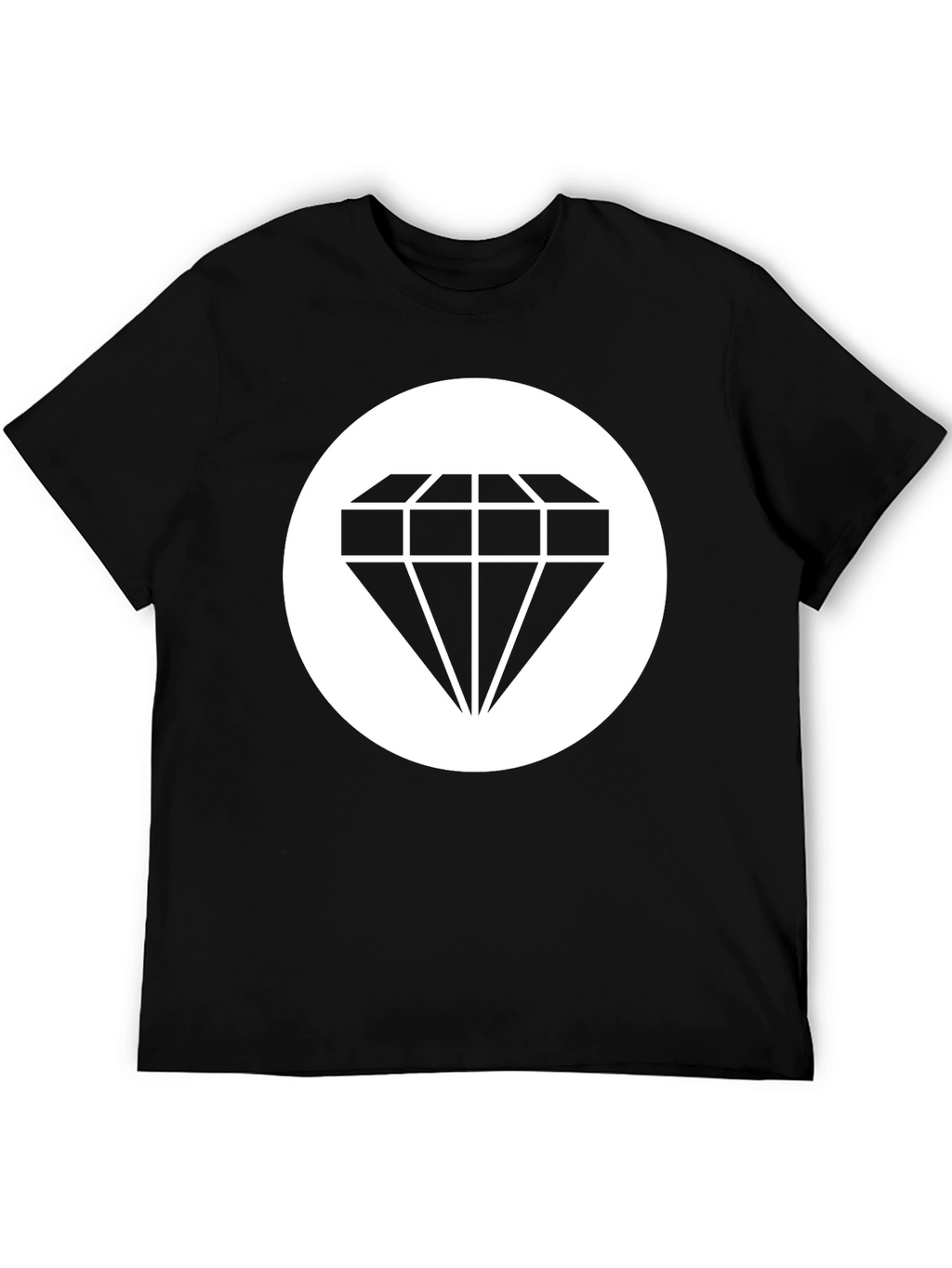 Diamond Graphic Black T-Shirt