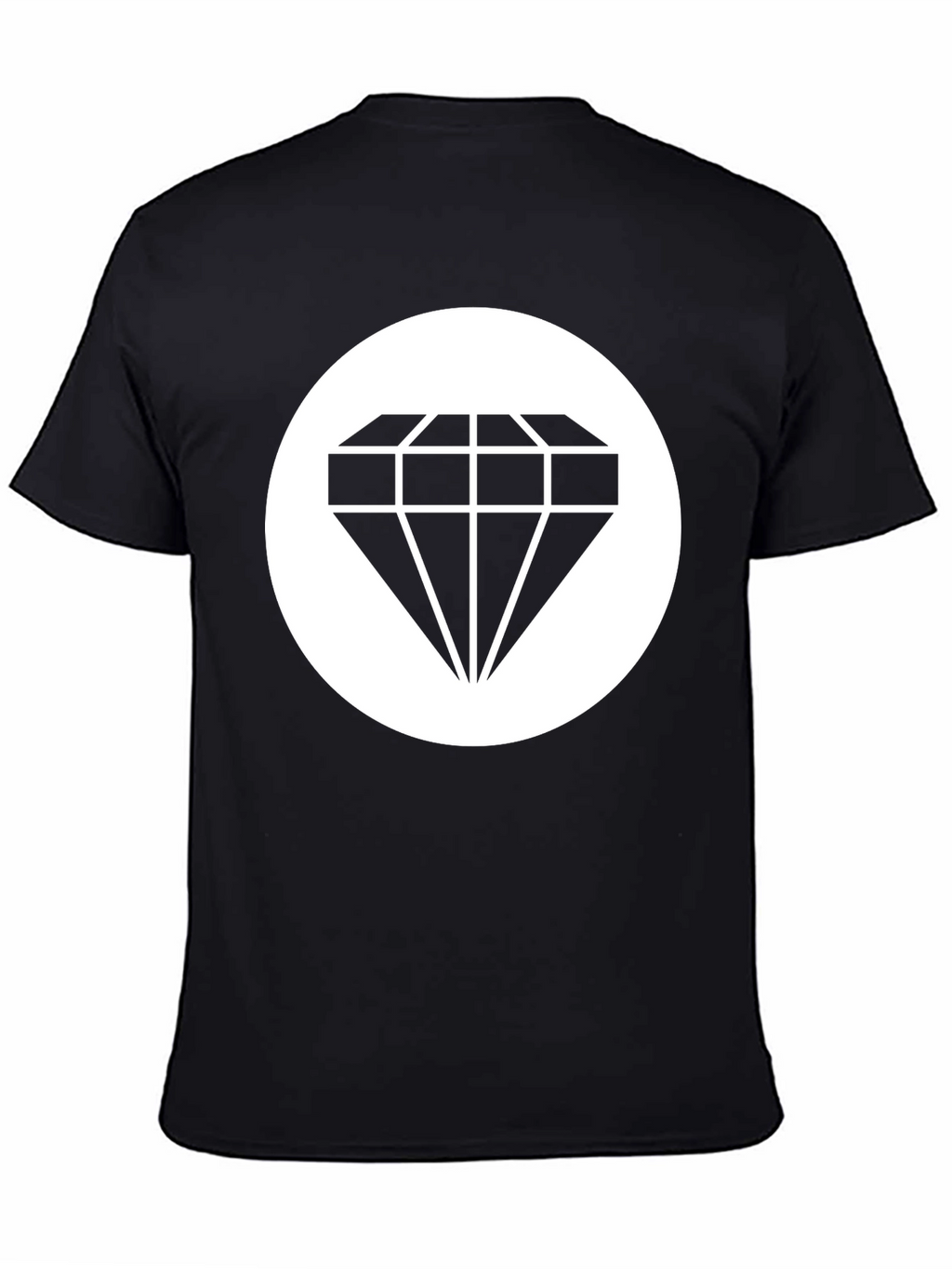 Diamond Graphic Black T-Shirt