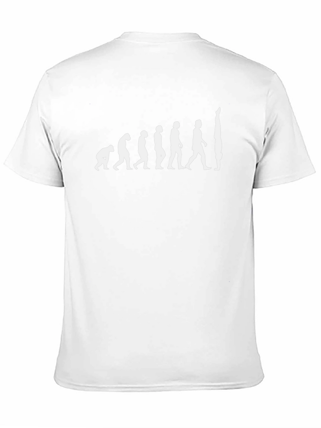 Evolution of Gymnastics Black Cotton T-Shirt