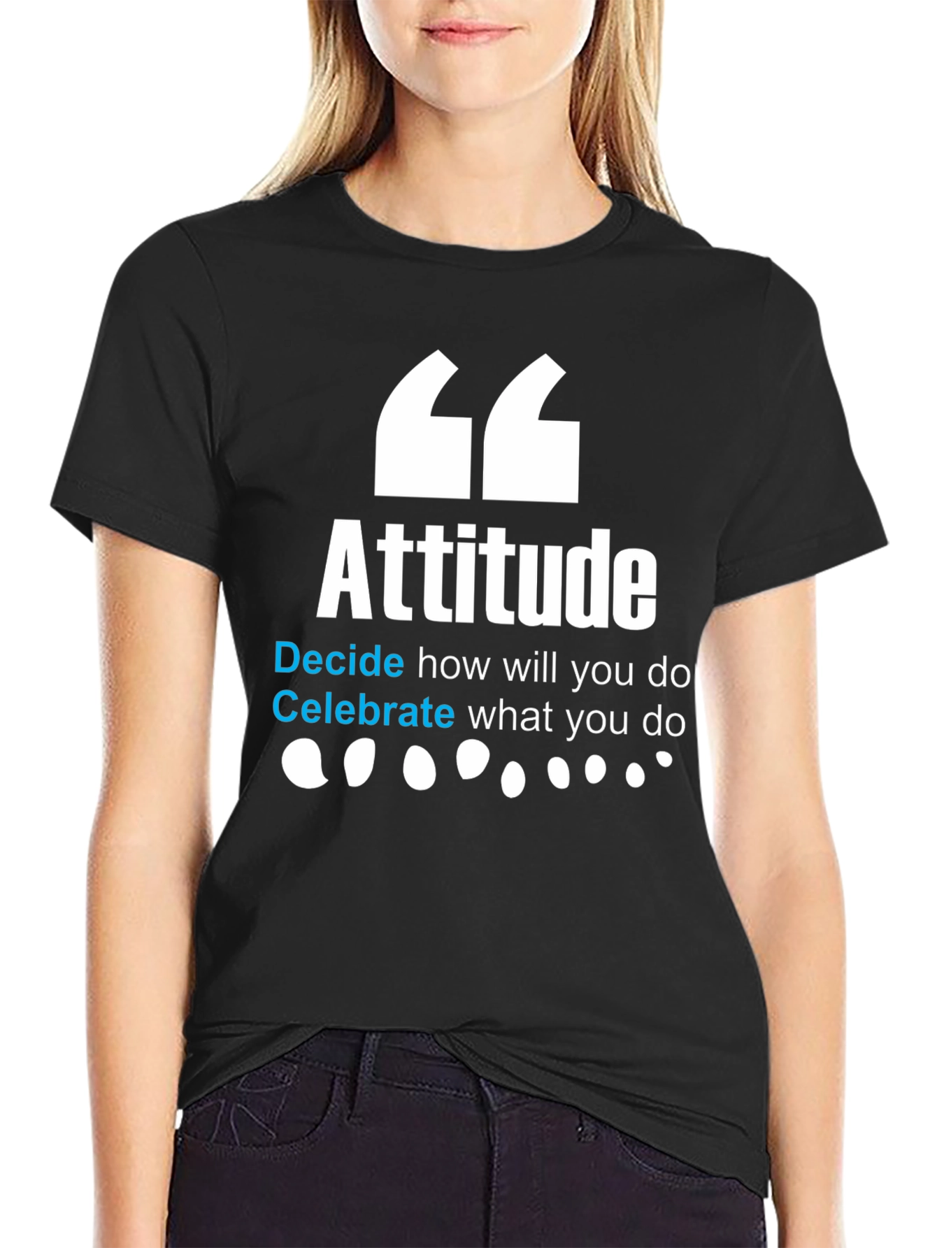 Attitude Graphic Tee - Inspire & Motivate