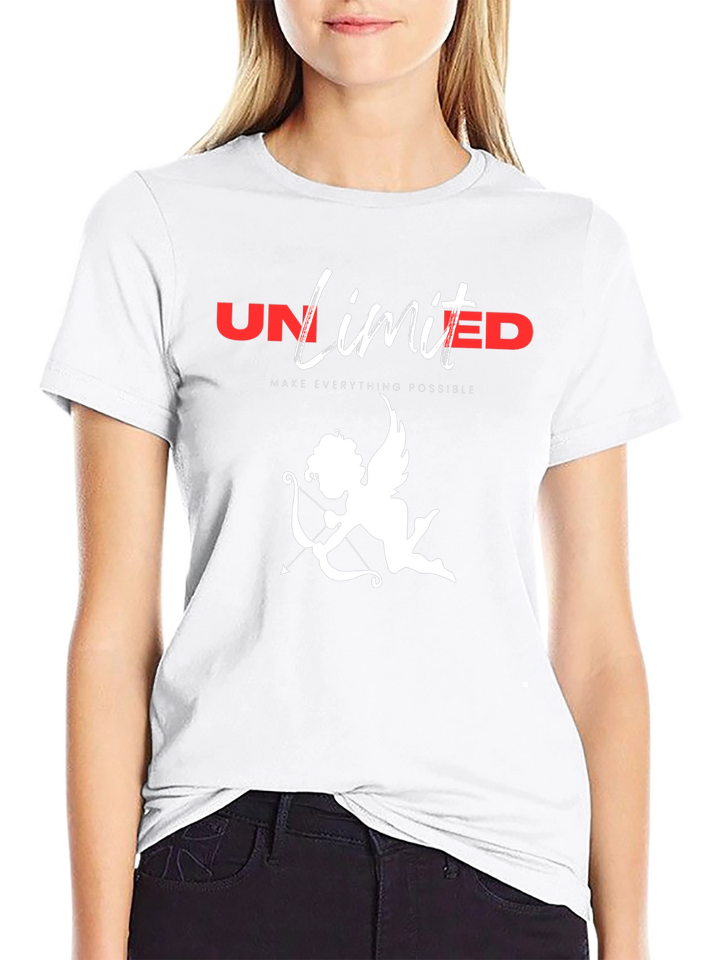 Unlimited Love Cupid Graphic T-Shirt