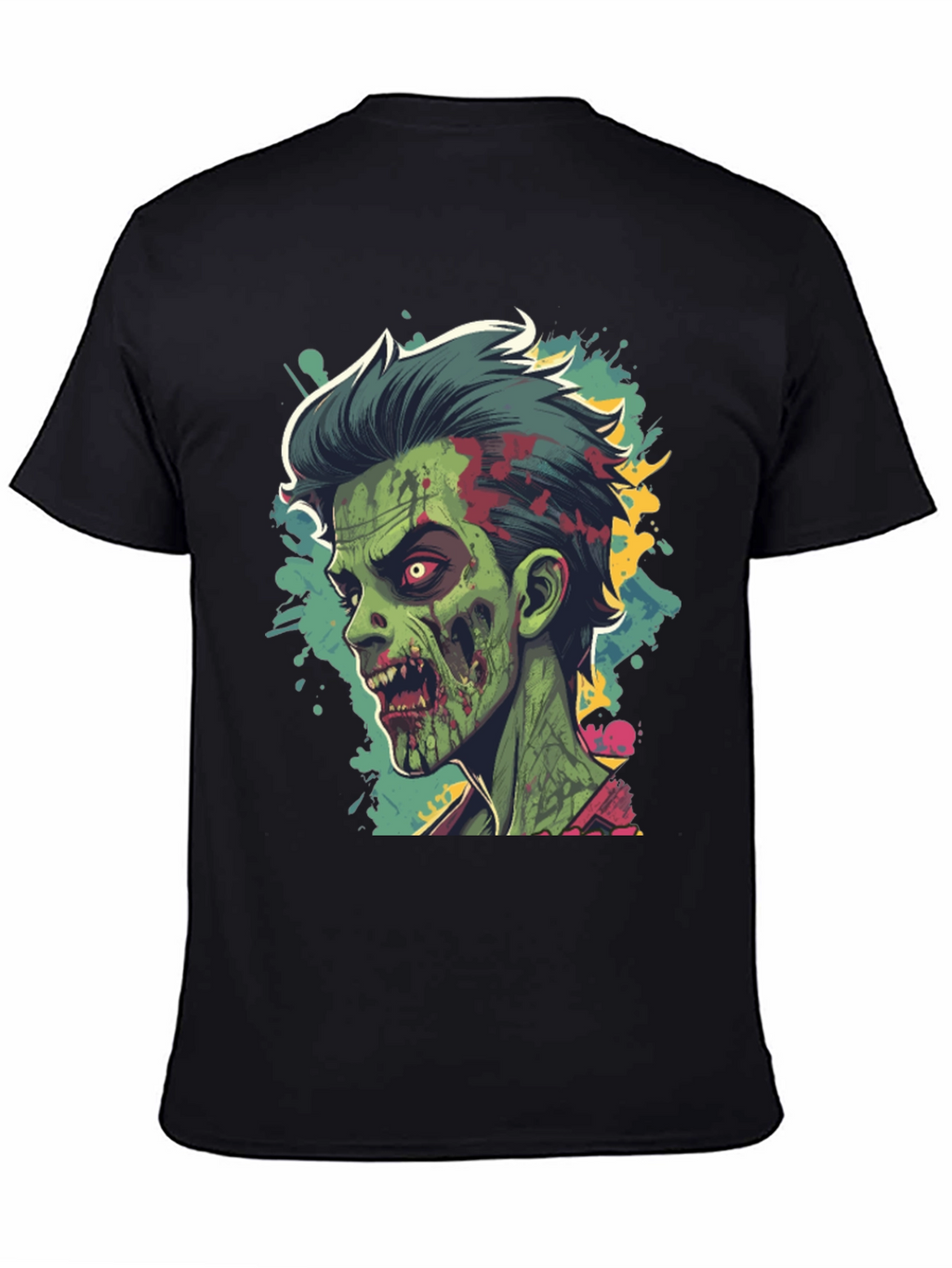 Zombie Graphic Tee - Cool Halloween Style
