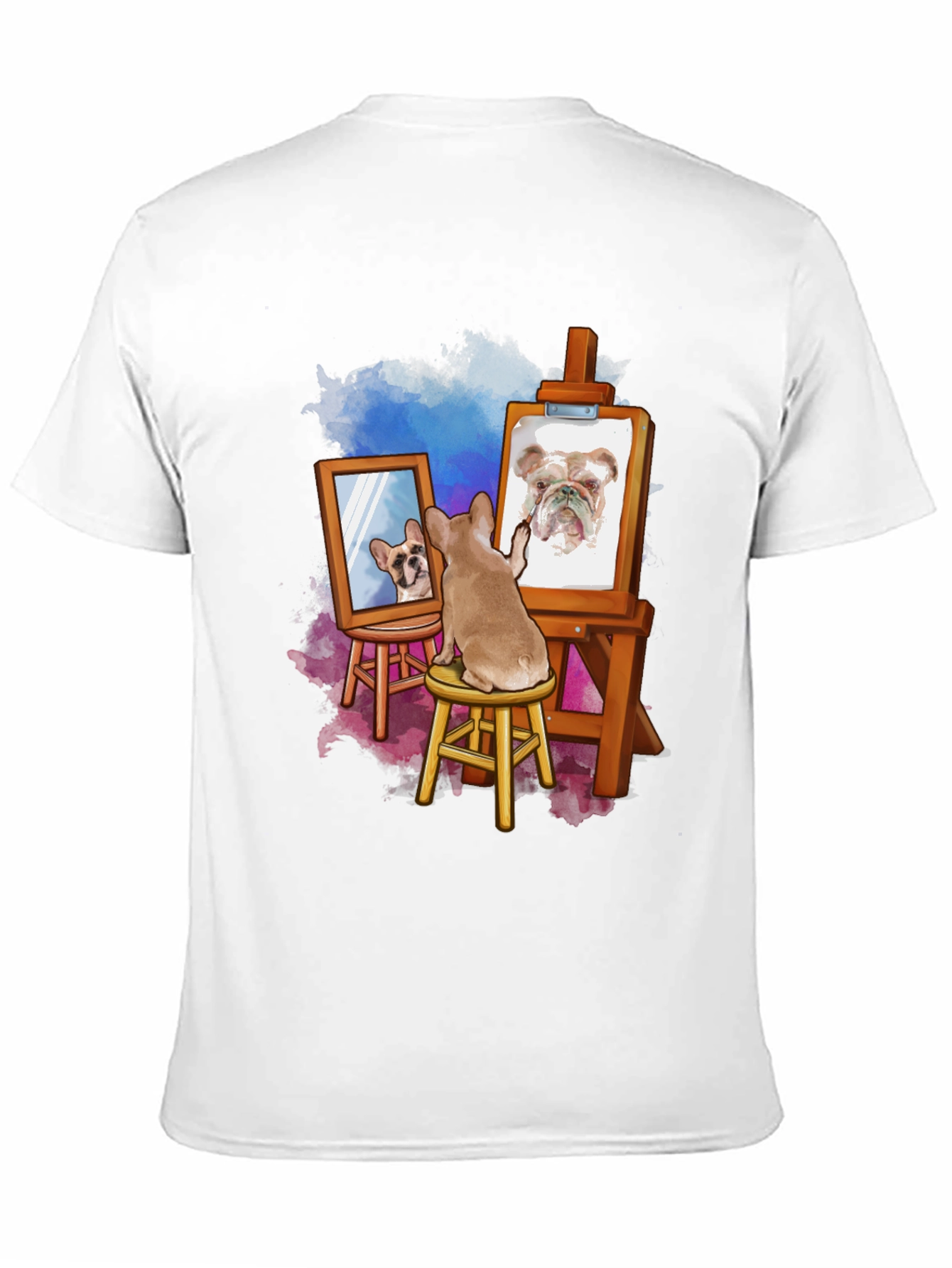 Dog Painting Dog T-Shirt