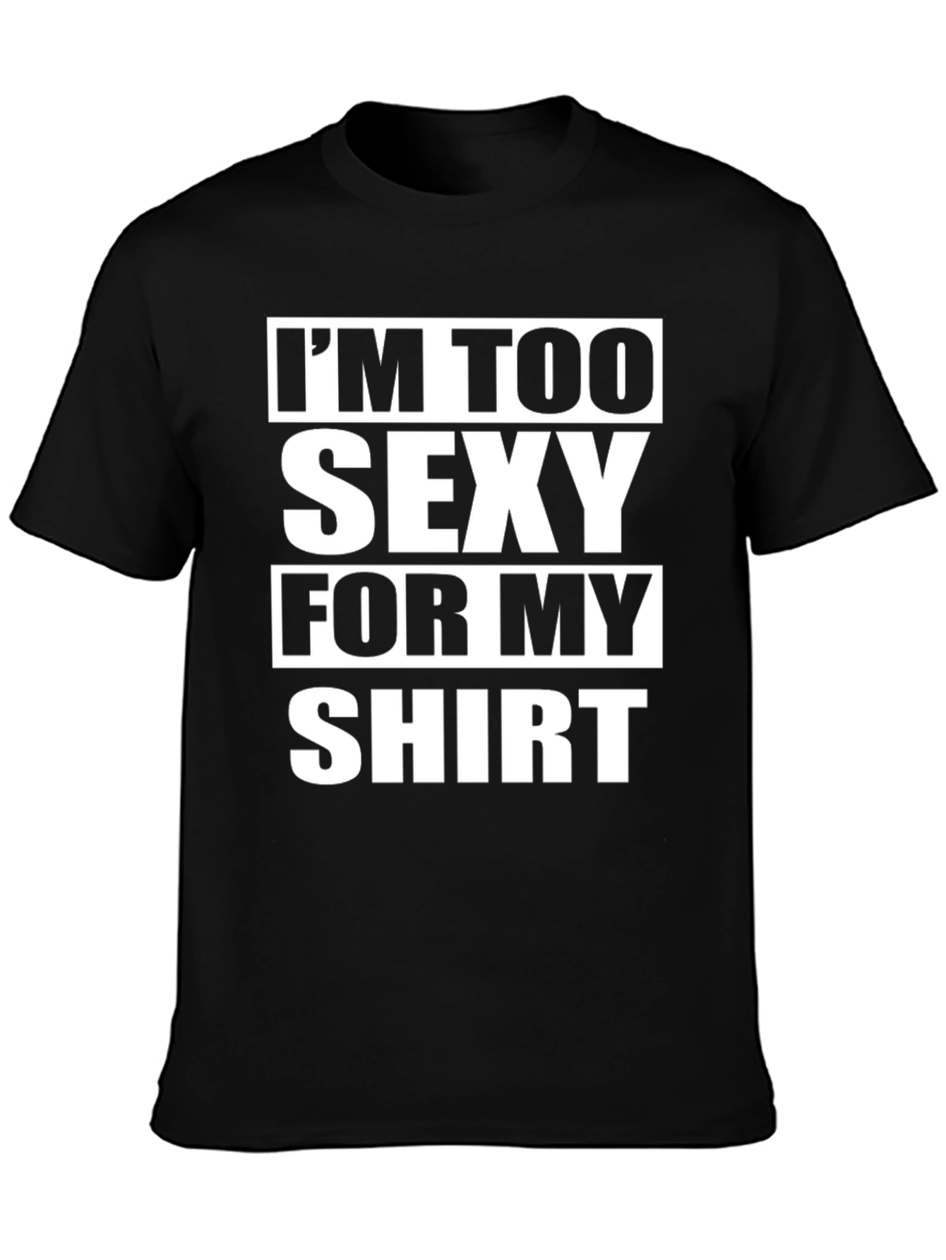 Funny Graphic Tee: Im Too Sexy For My Shirt