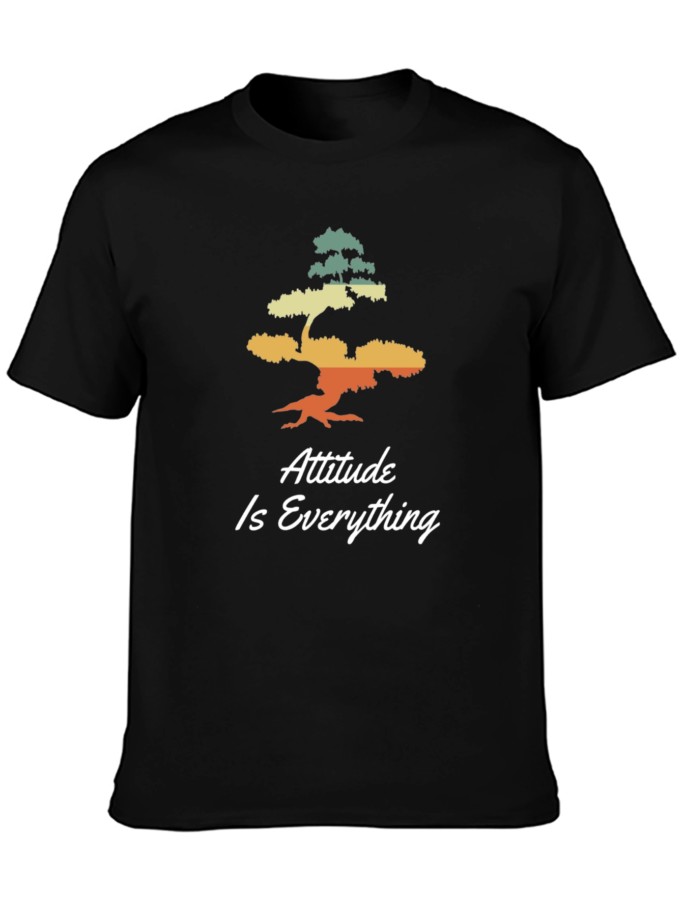 Attitude Is Everything Tree T-Shirt