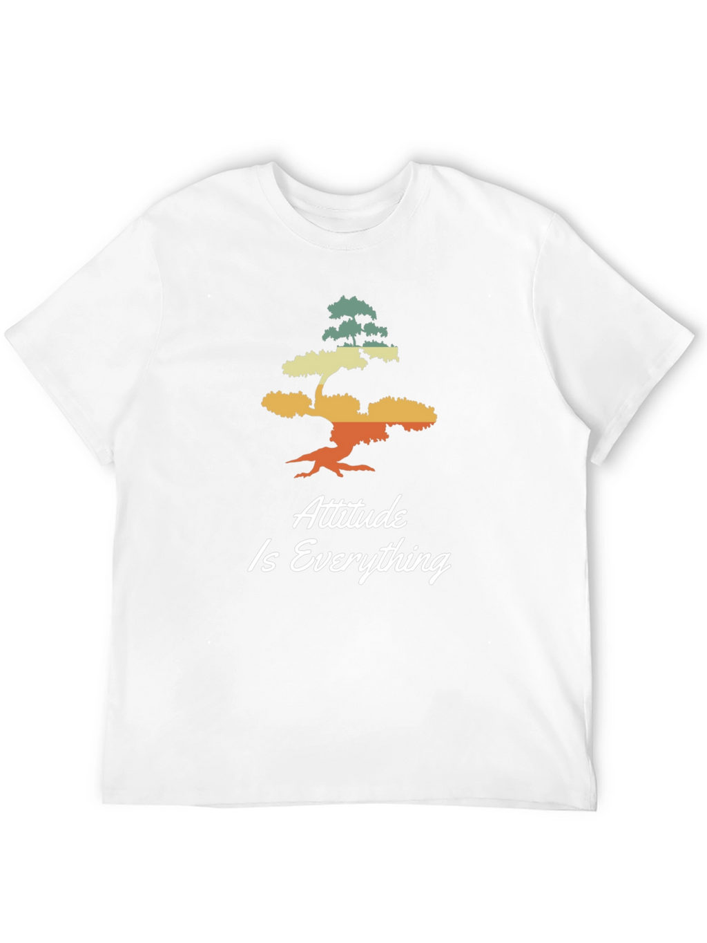 Attitude Is Everything Tree T-Shirt