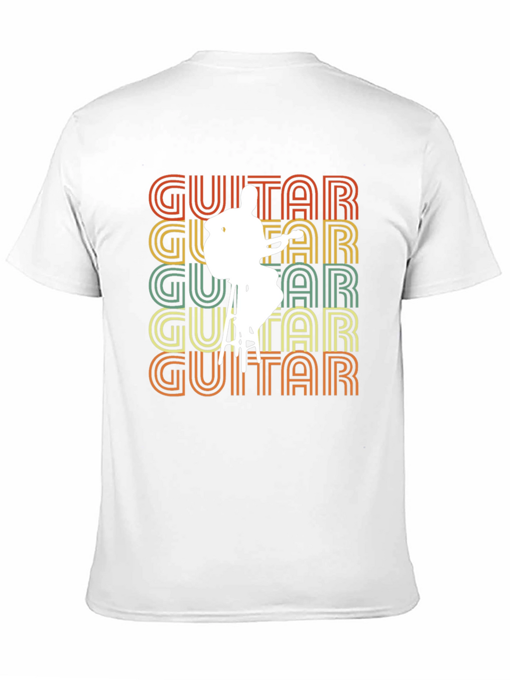 Retro Guitar Player T-Shirt