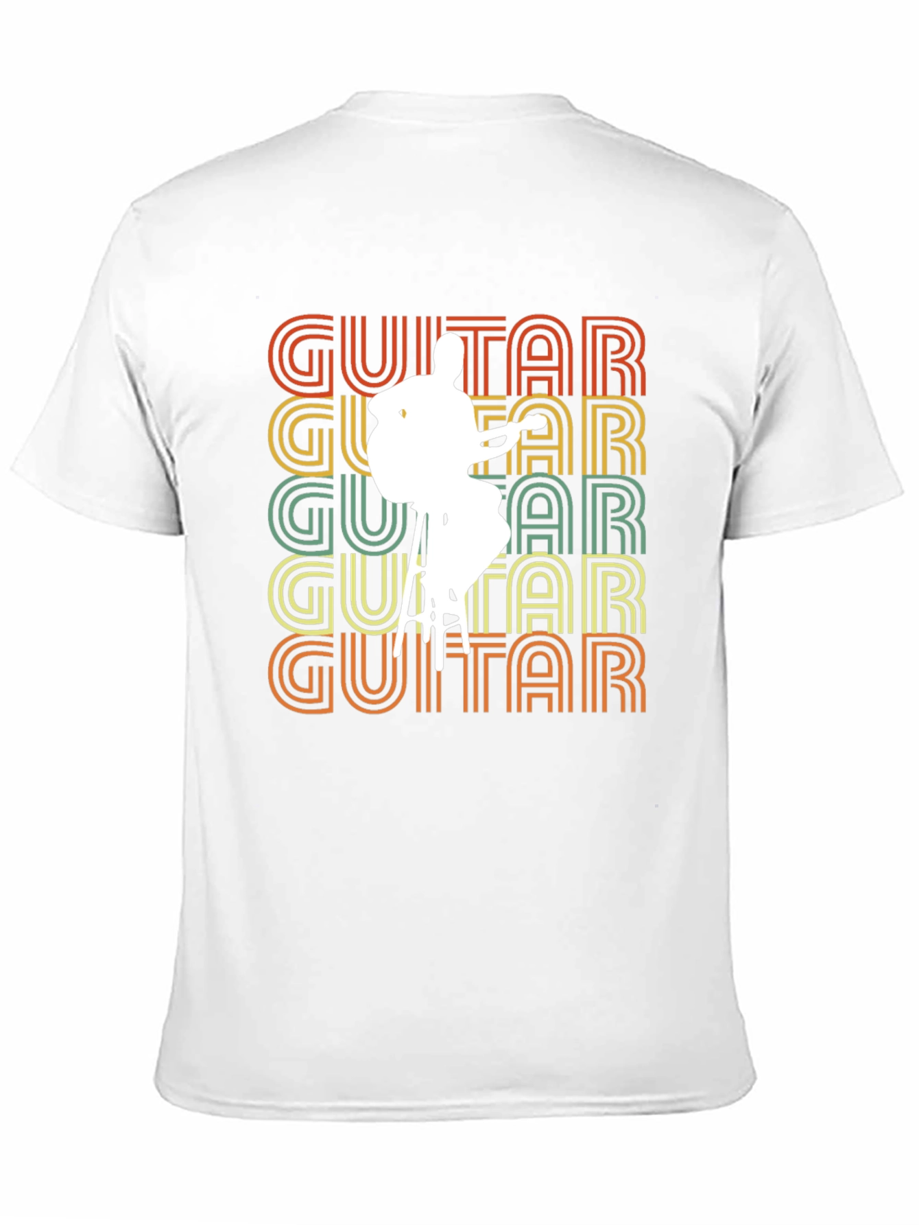 Retro Guitar Player T-Shirt