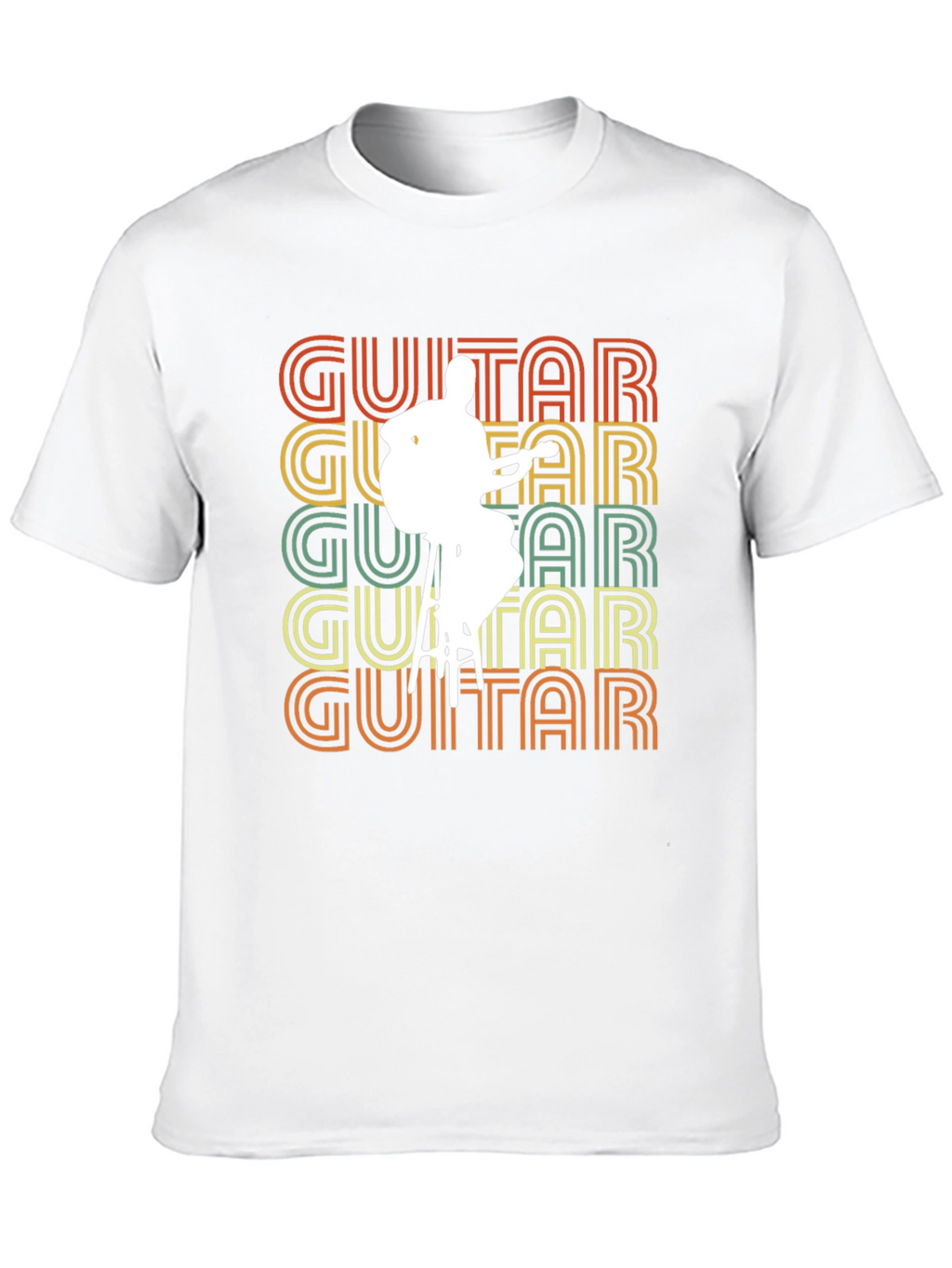 Retro Guitar Player T-Shirt
