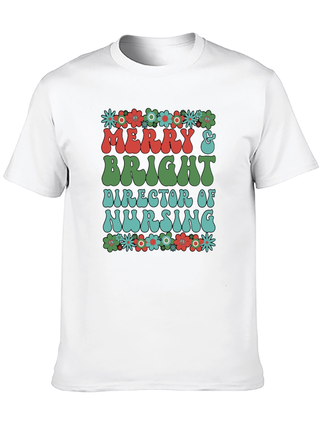 Merry & Bright Nurse T-Shirt