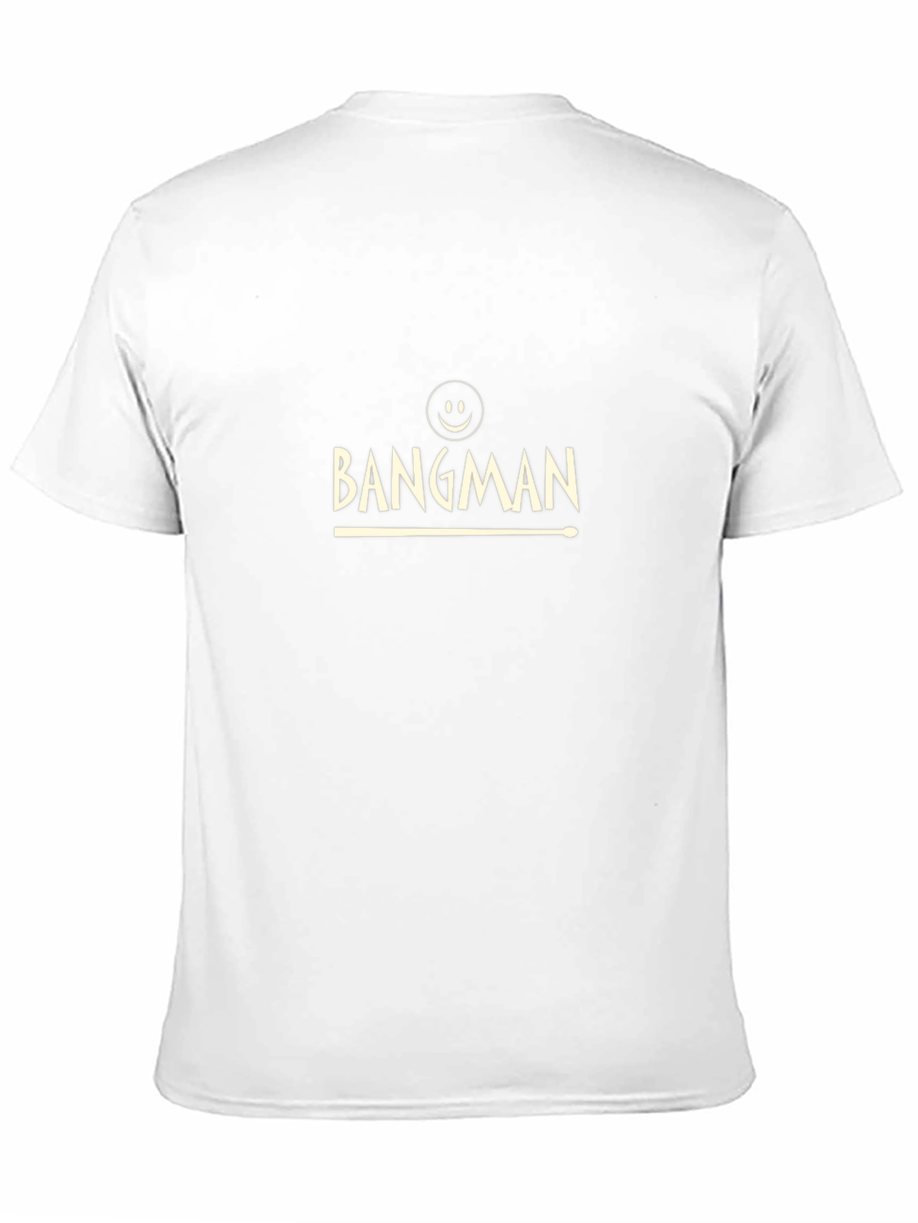 Bangman Drummer T-Shirt - Black Crew Neck Tee
