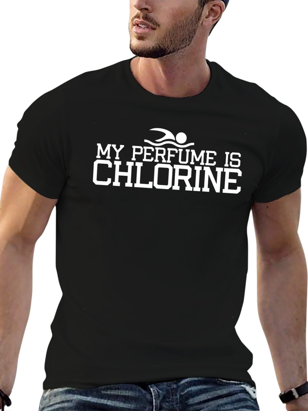 My Perfume Is Chlorine T-Shirt - Swimmer Gift