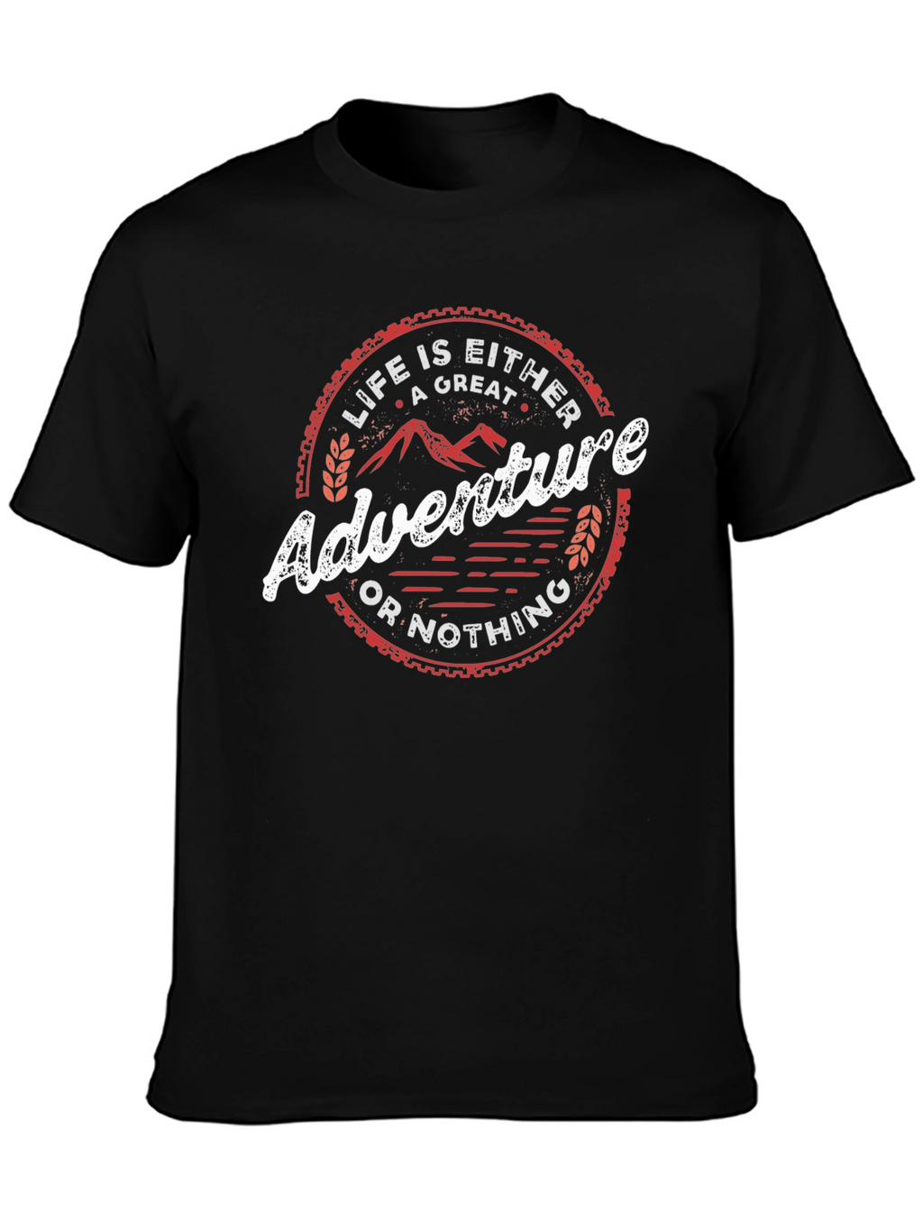 Adventure Graphic Tee - Life is Either