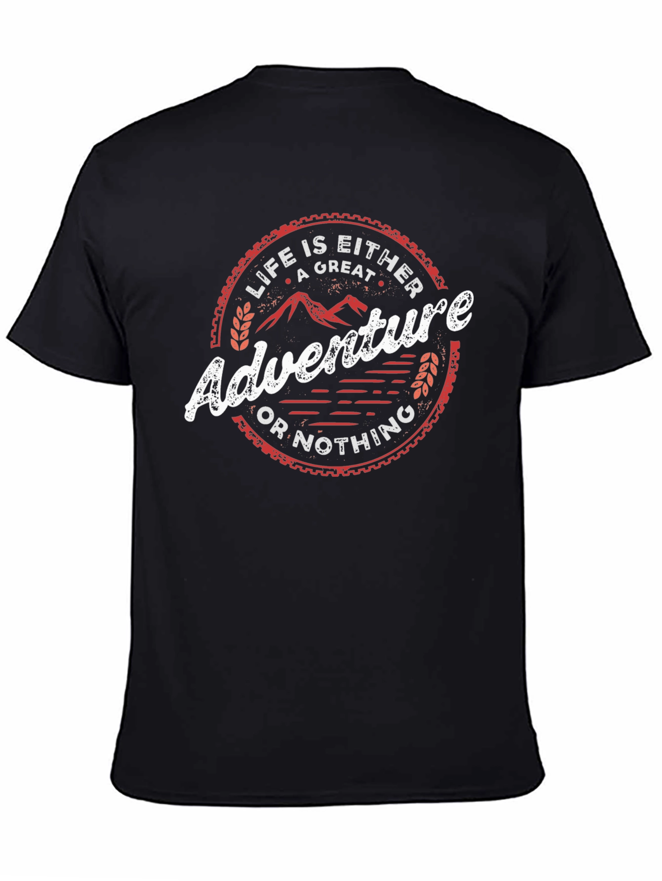 Adventure Graphic Tee - Life is Either