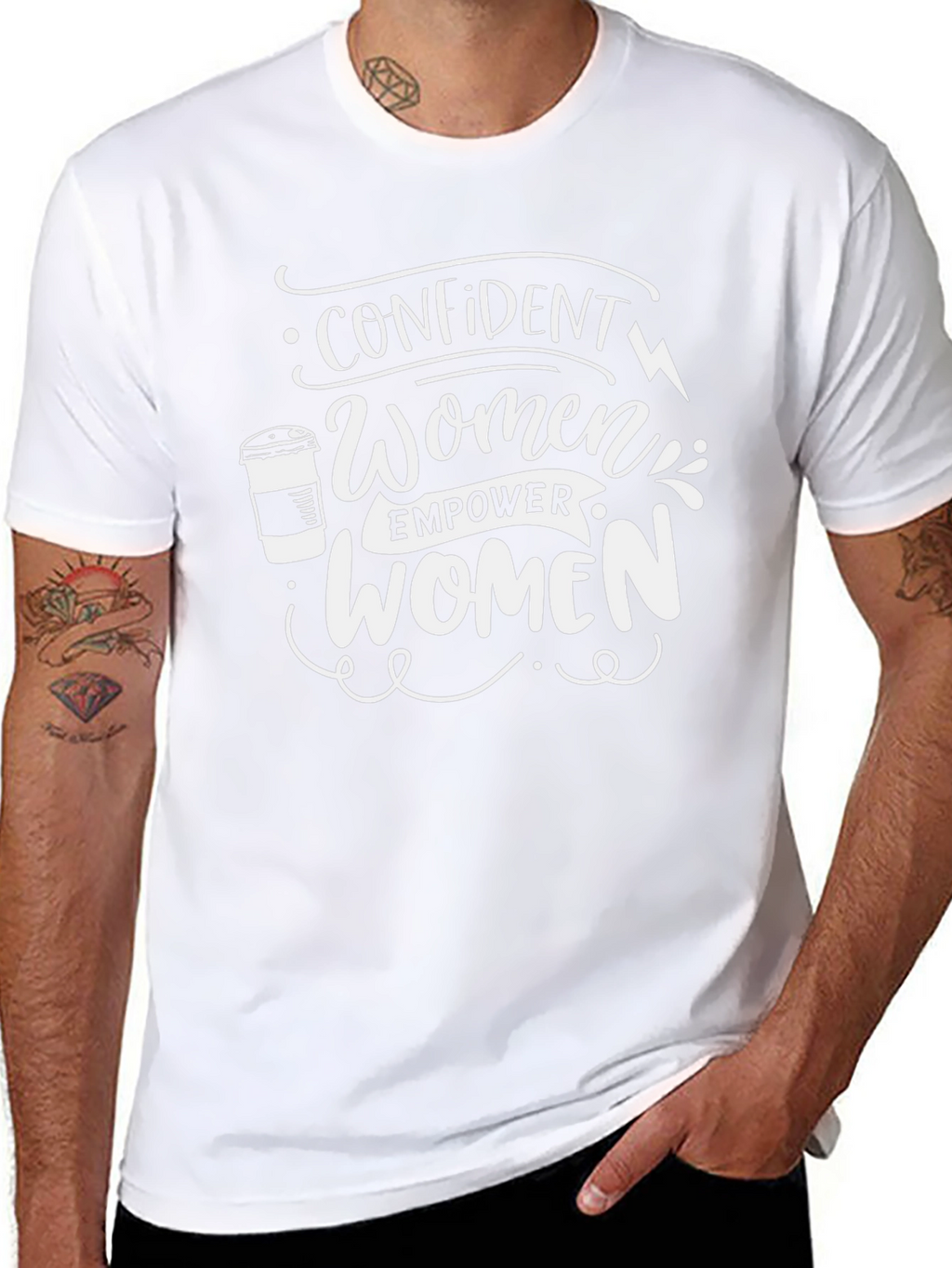 Confident Women Empower Women Graphic T-Shirt