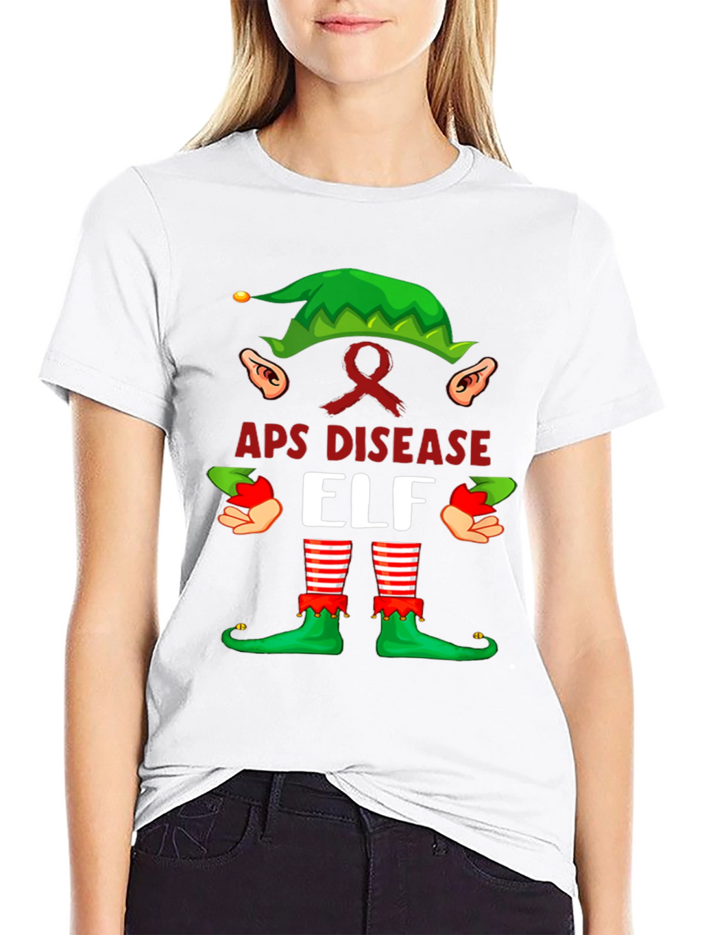 APS Disease Awareness Elf T-Shirt
