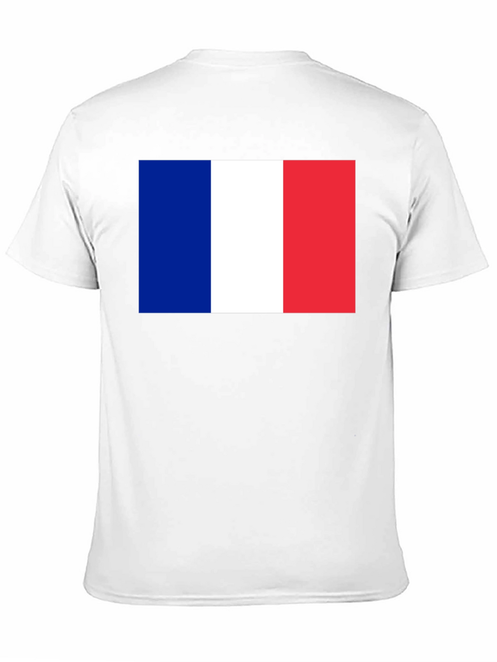 French Flag T-Shirt - Casual Graphic Tee
