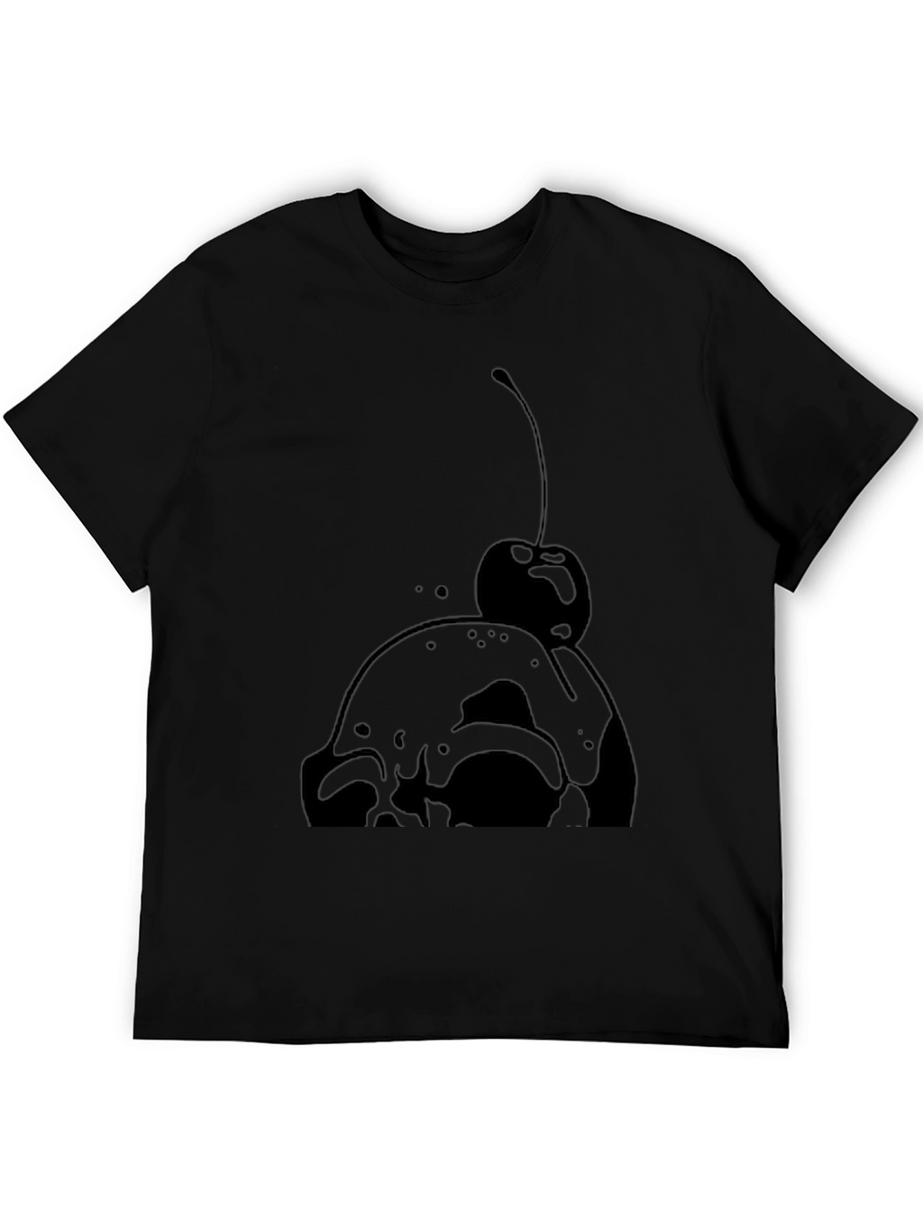 Cherry Skull Graphic Tee