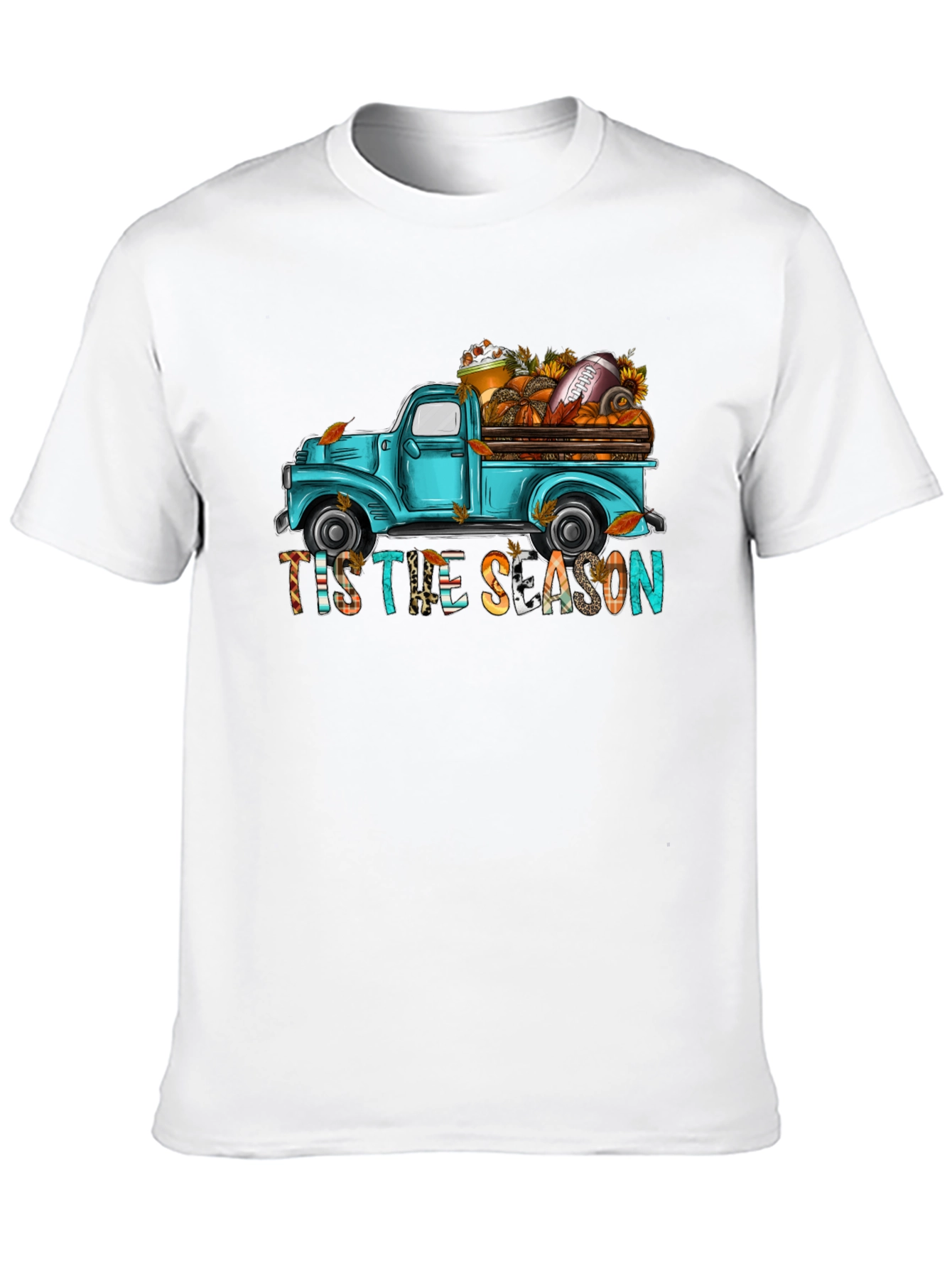 Tis The Season Truck Graphic Tee