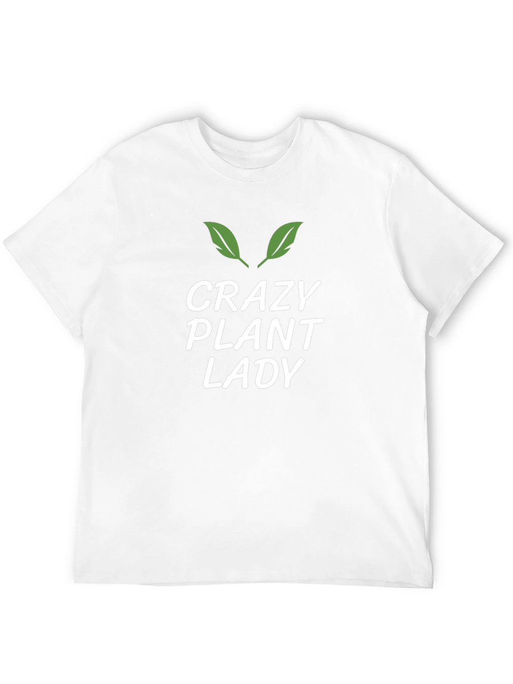 Crazy Plant Lady Graphic Tee - Black Cotton T-Shirt