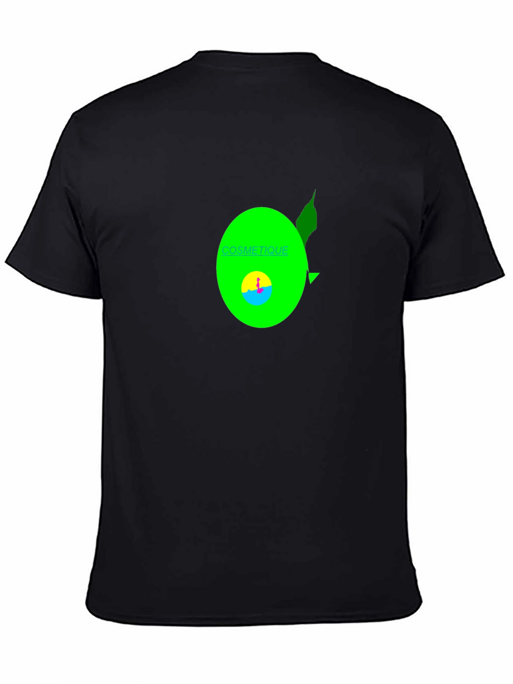 Cosmetique Graphic T-Shirt - Black