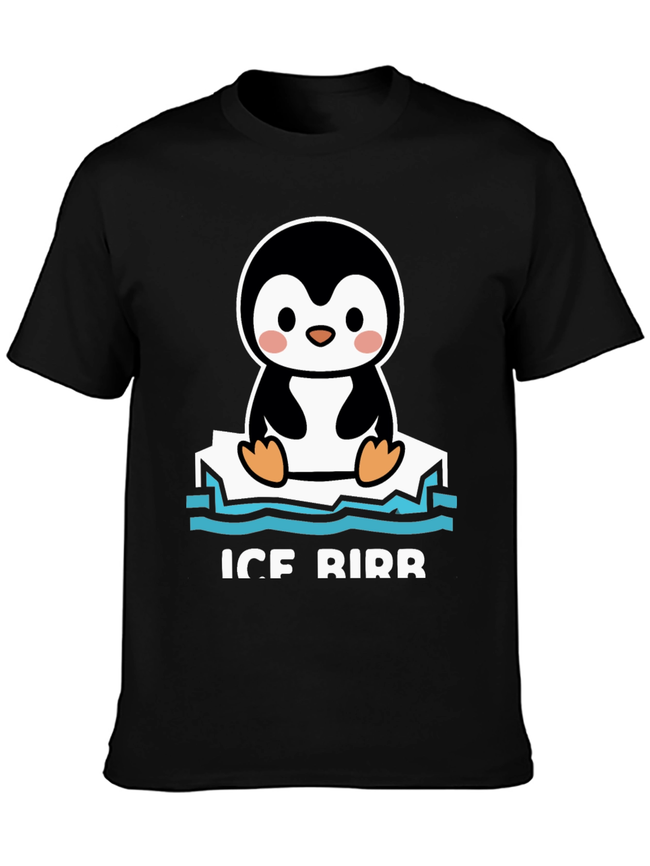 Ice Birb T-Shirt - Cute Penguin Tee