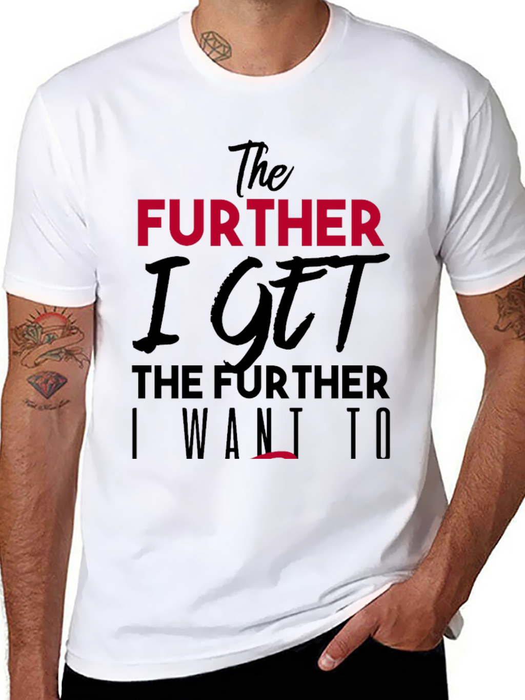 The Further I Get Graphic Tee