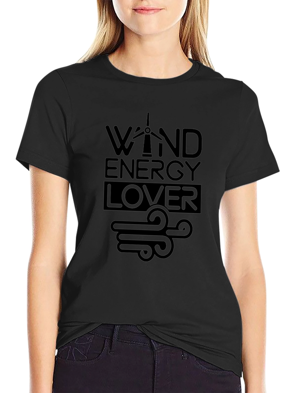 Wind Energy Lover T-Shirt - Eco-Friendly Design