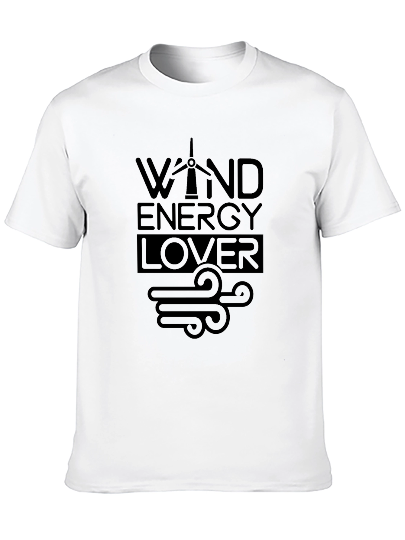 Wind Energy Lover T-Shirt - Eco-Friendly Design