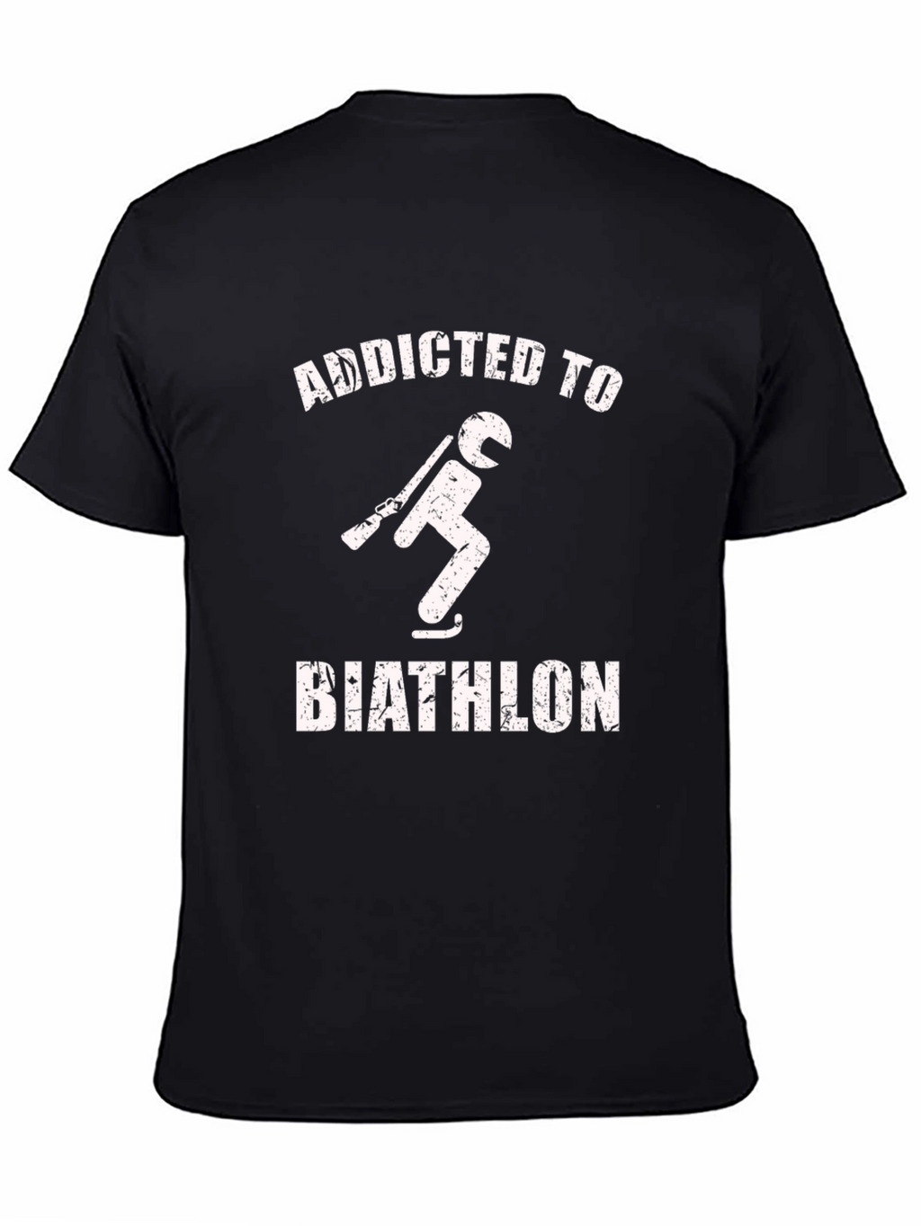 Addicted to Biathlon T-Shirt - Unisex Black Tee