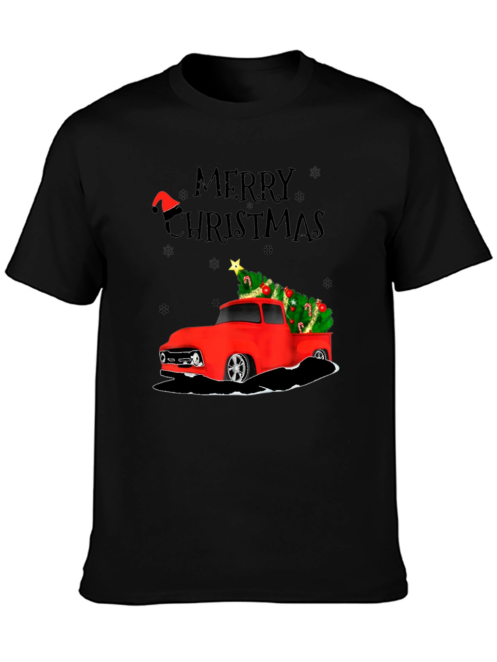 Merry Christmas Truck T-Shirt
