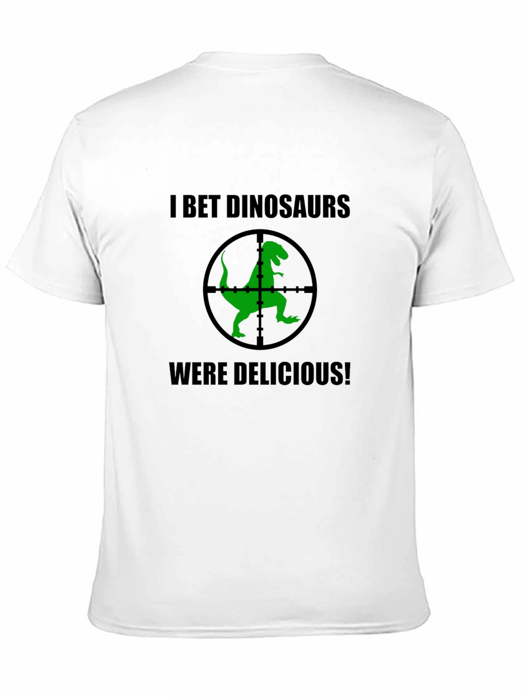 Dinosaur Target T-Shirt Funny Graphic Tee