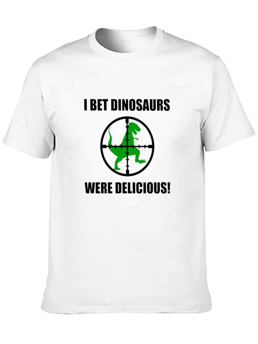 Dinosaur Target T-Shirt Funny Graphic Tee