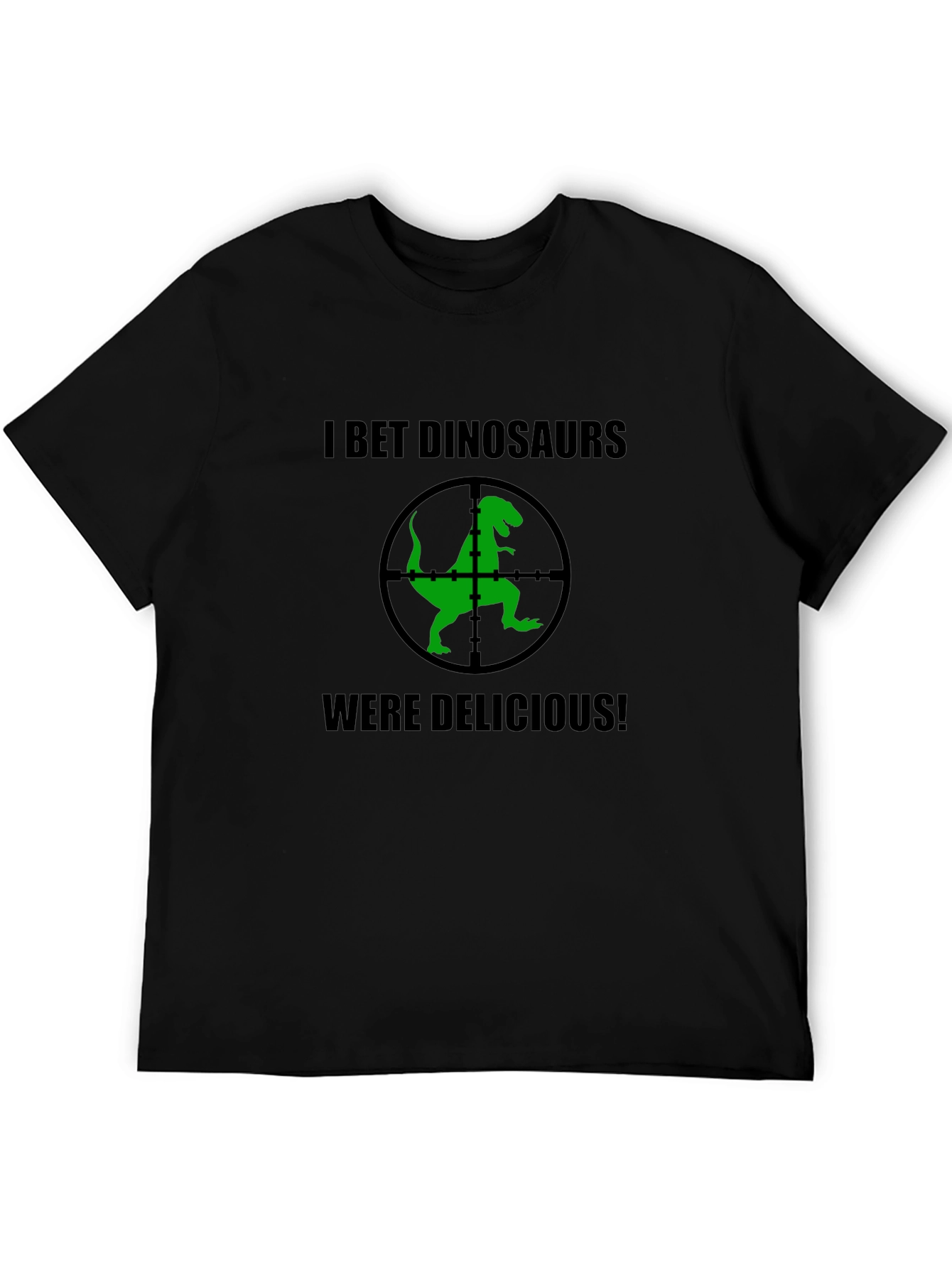 Dinosaur Target T-Shirt Funny Graphic Tee