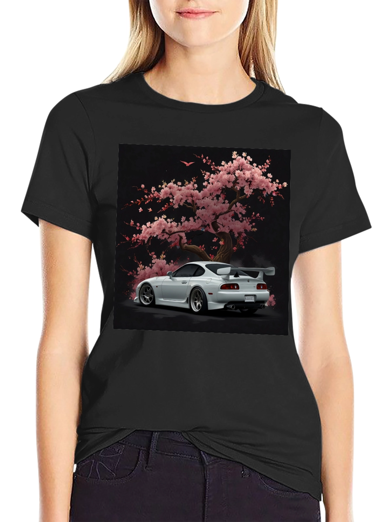 Supra Sakura T-Shirt: JDM Drift Style