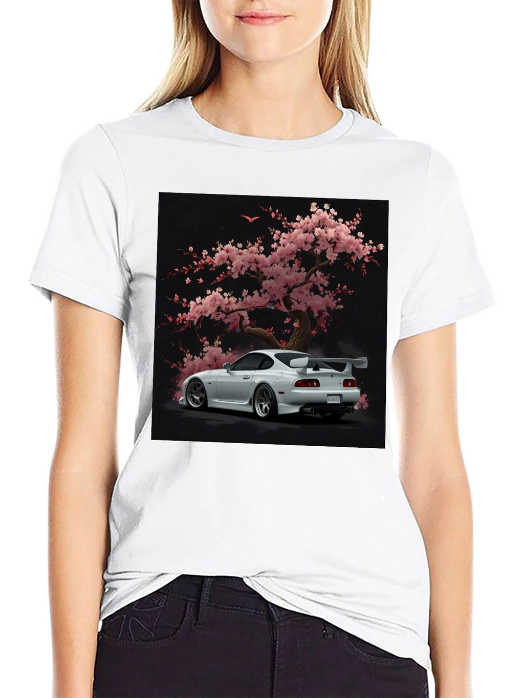Supra Sakura T-Shirt: JDM Drift Style