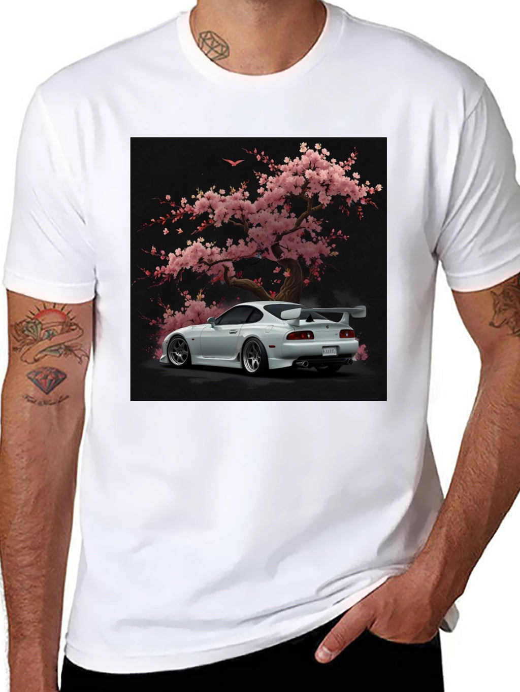 Supra Sakura T-Shirt: JDM Drift Style