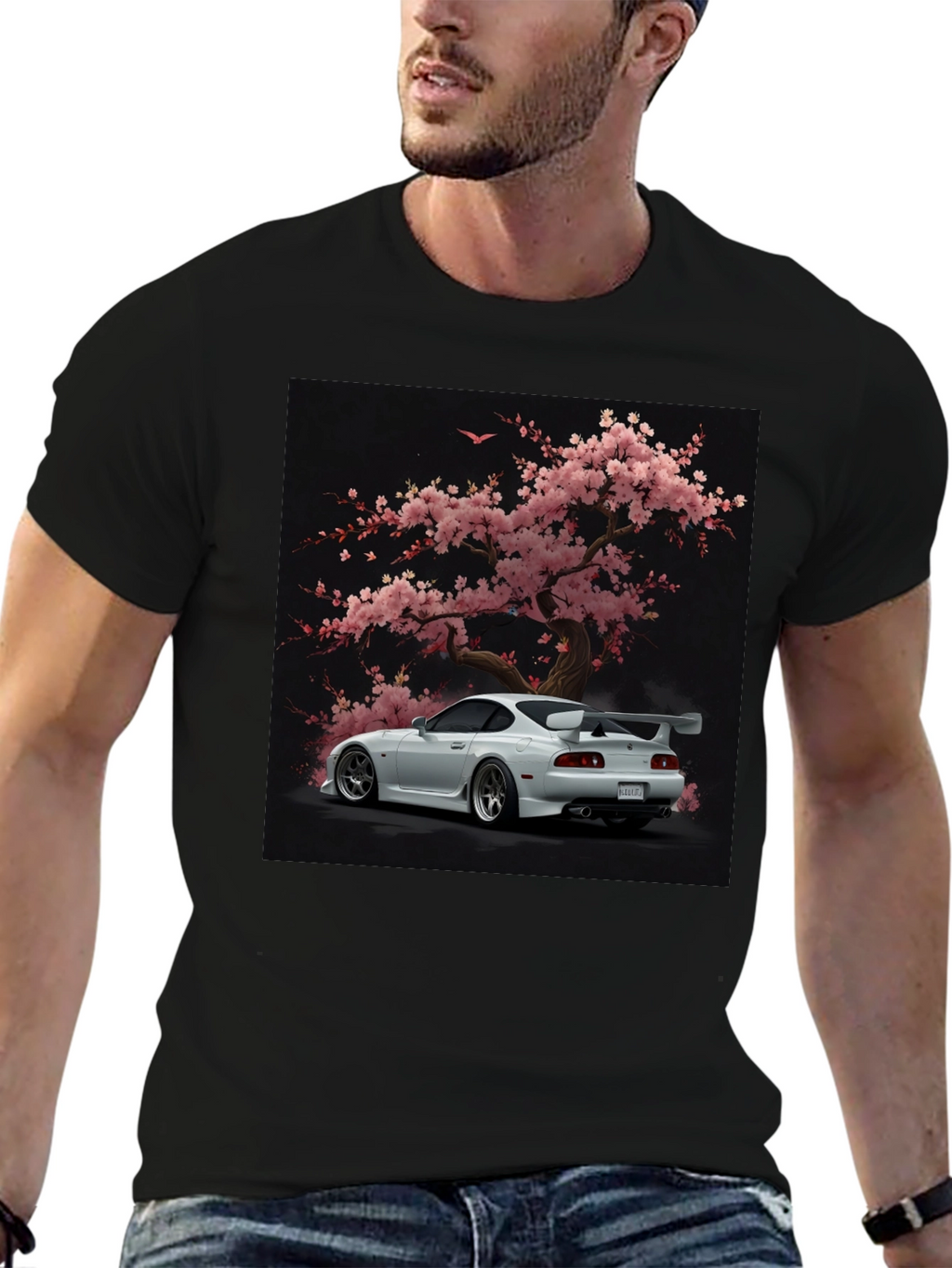 Supra Sakura T-Shirt: JDM Drift Style