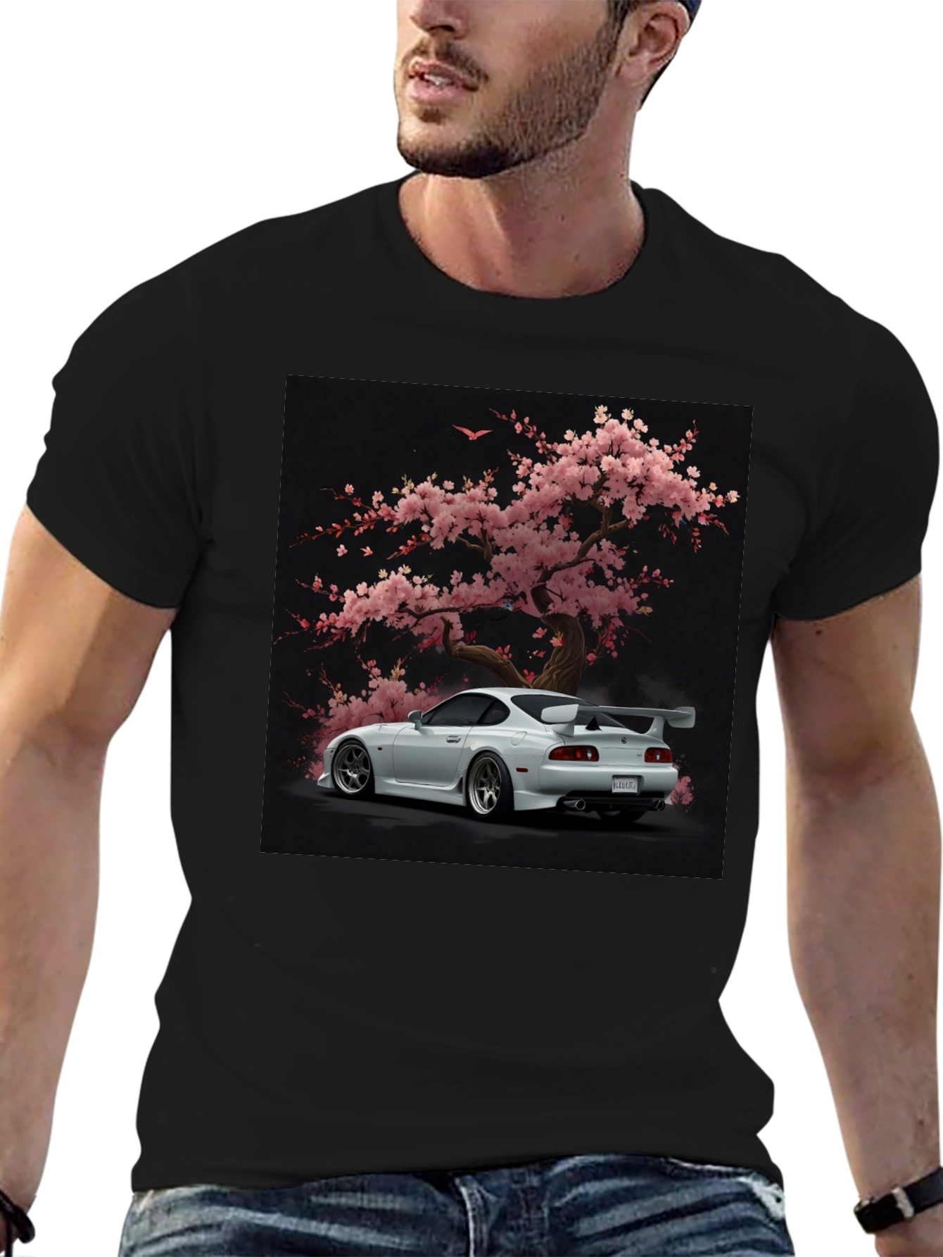 Supra Sakura T-Shirt: JDM Drift Style