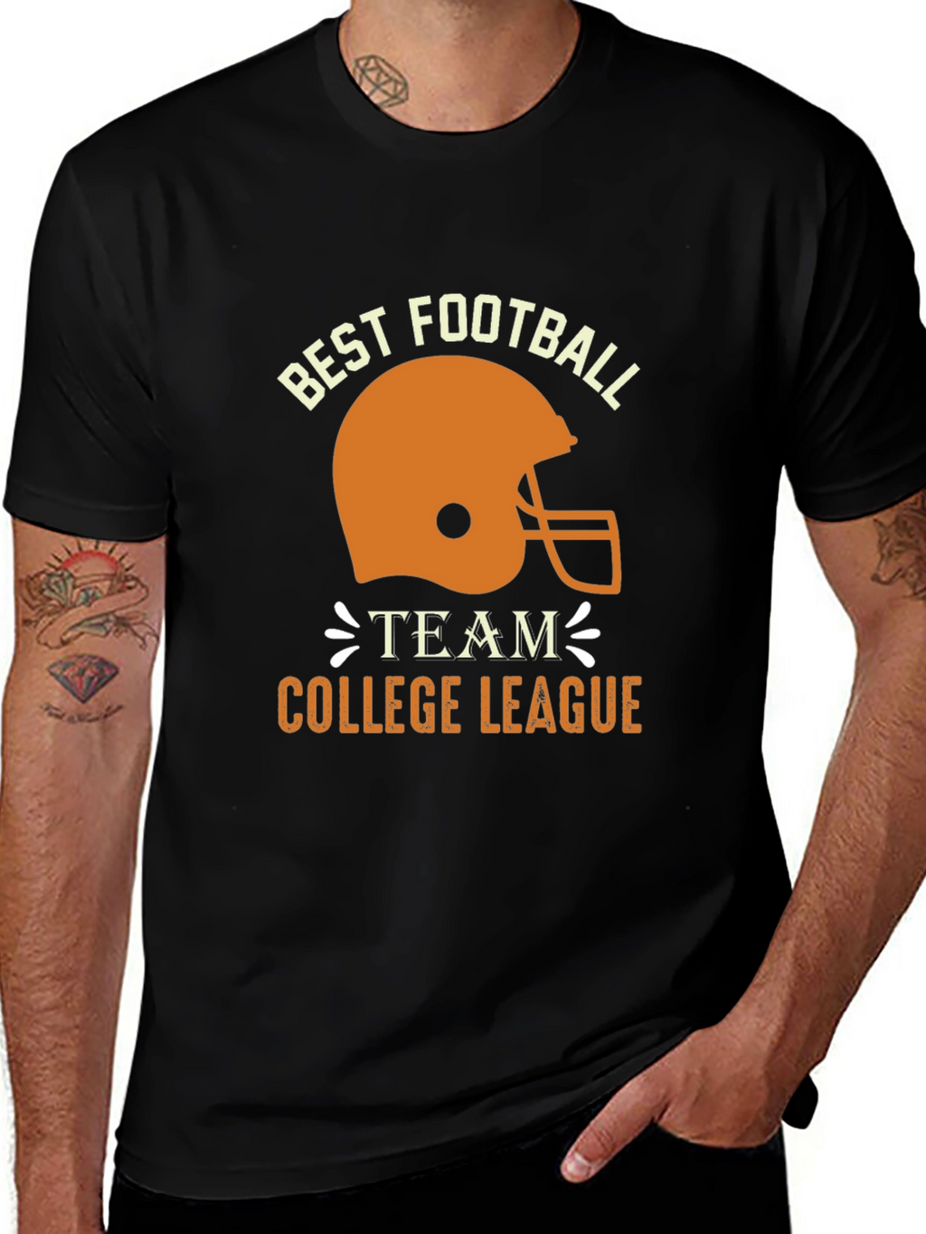 Best Football Team College League T-Shirt