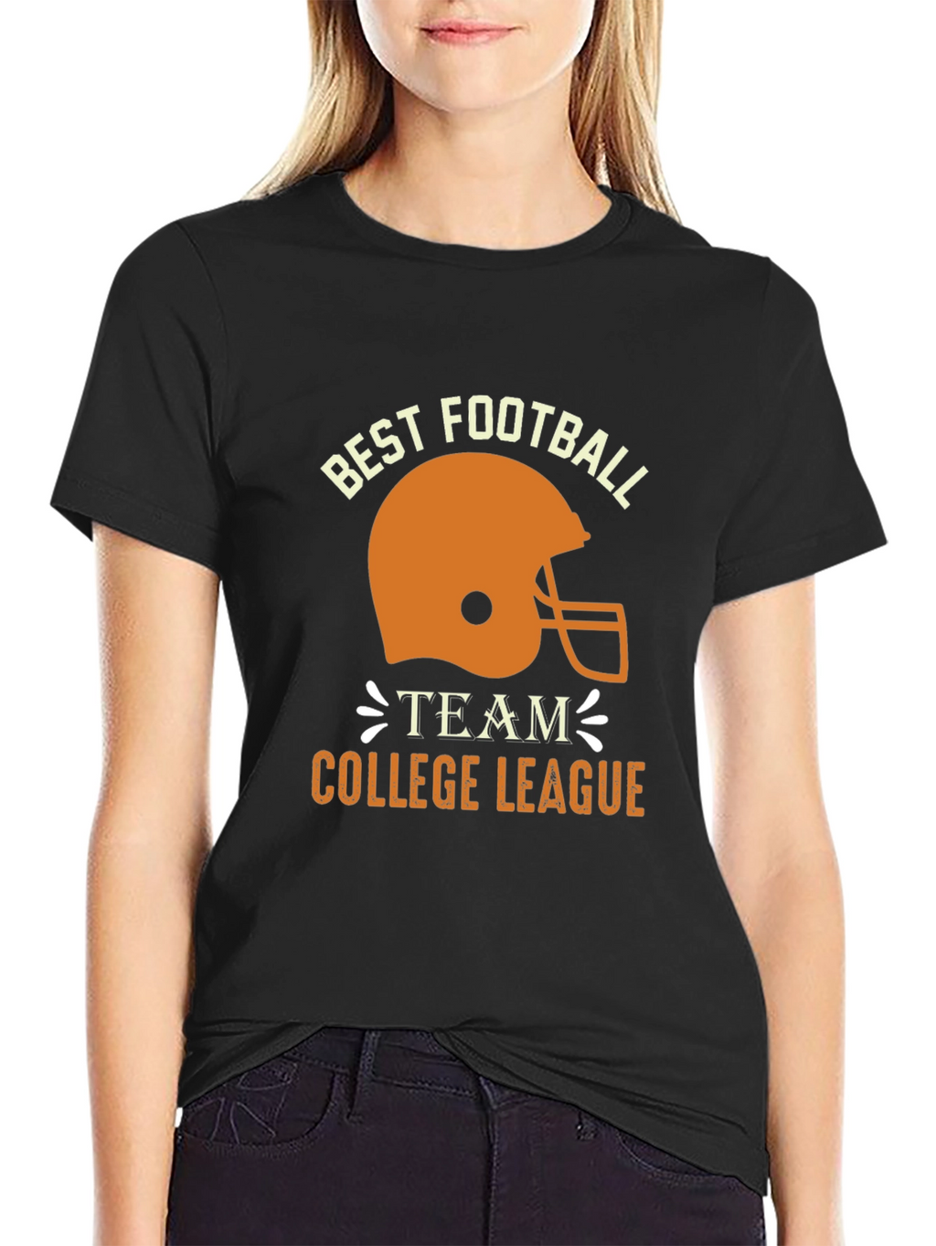 Best Football Team College League T-Shirt