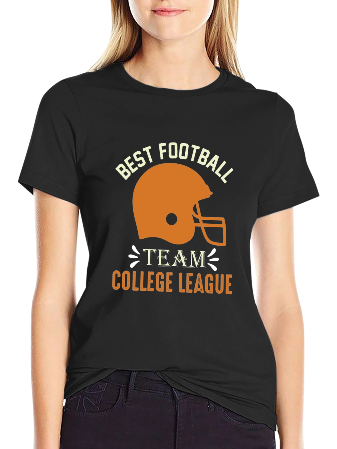 Best Football Team College League T-Shirt